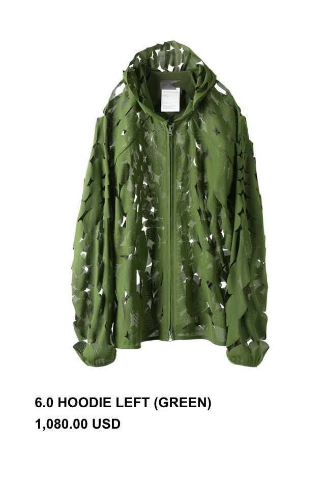 POST ARCHIVE FACTION (PAF) Post Archive Faction (PAF) Green 6.0 Left Hoodie Size US M / EU 48-50 / 2 - 1 Thumbnail