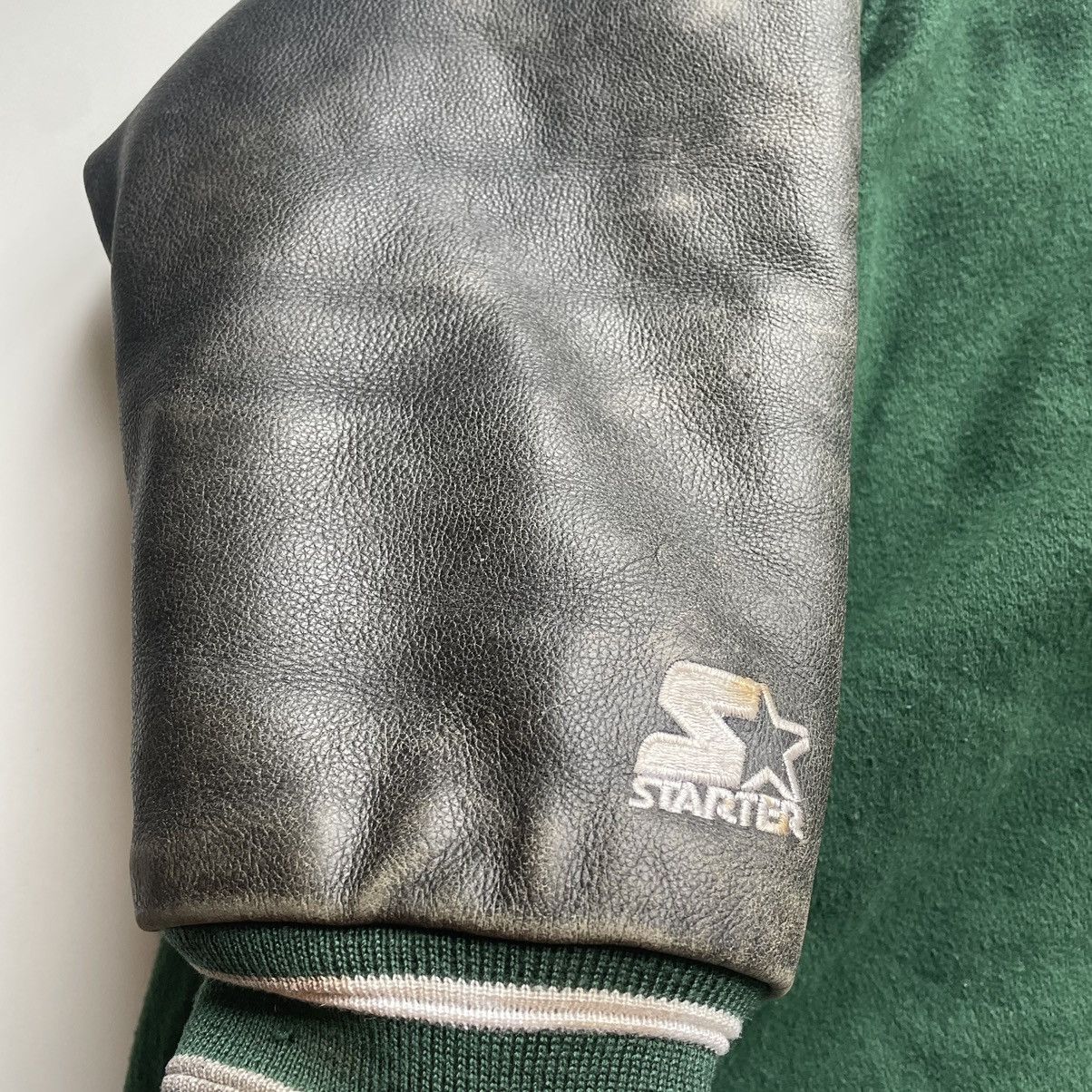 NFL × Starter × Vintage Vintage 90s New York Jets NFL Starter Varsity Jacket Rare XL Size US XL / EU 56 / 4 - 5 Thumbnail