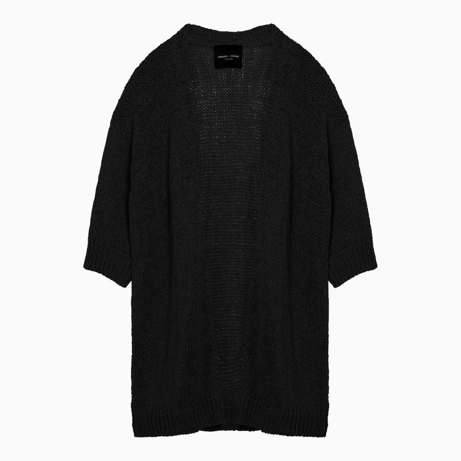 o1d2blof0924 Cotton Cardigans in Black