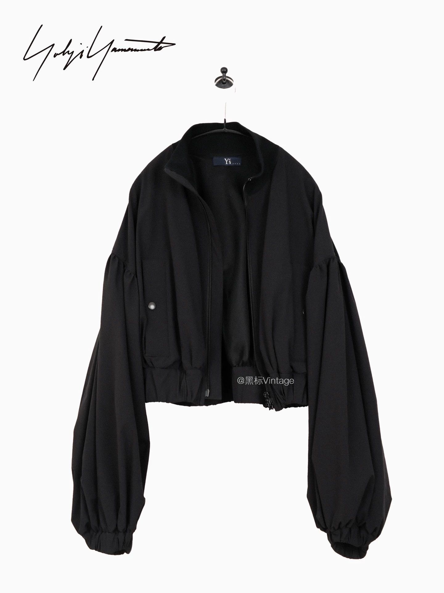 Yohji Yamamoto Yohji Yamamoto 22AW Vintage Collar Bomber Jacket Wmn S2 9/10 Size XS / US 0-2 / IT 36-38 - 4 Thumbnail