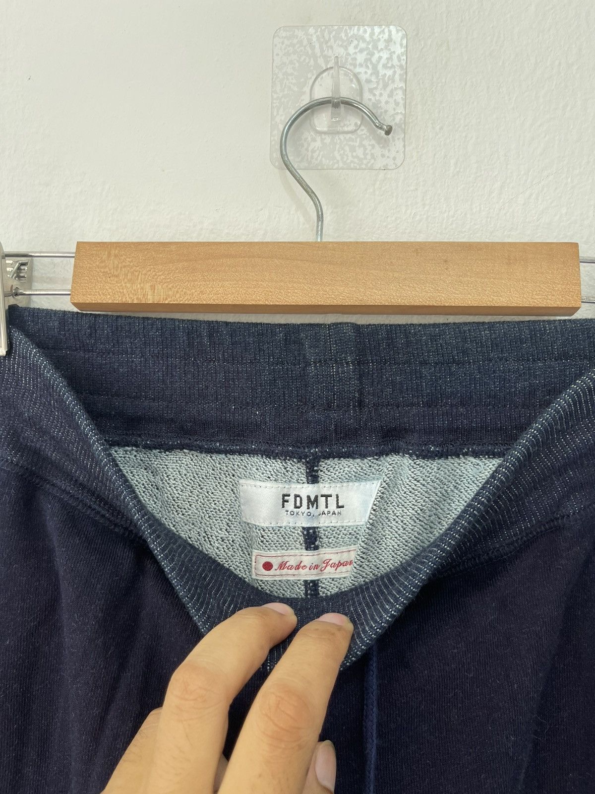FDMTL FDMTL Indigo Blue Sweatpants Size US 32 / EU 48 - 8 Thumbnail