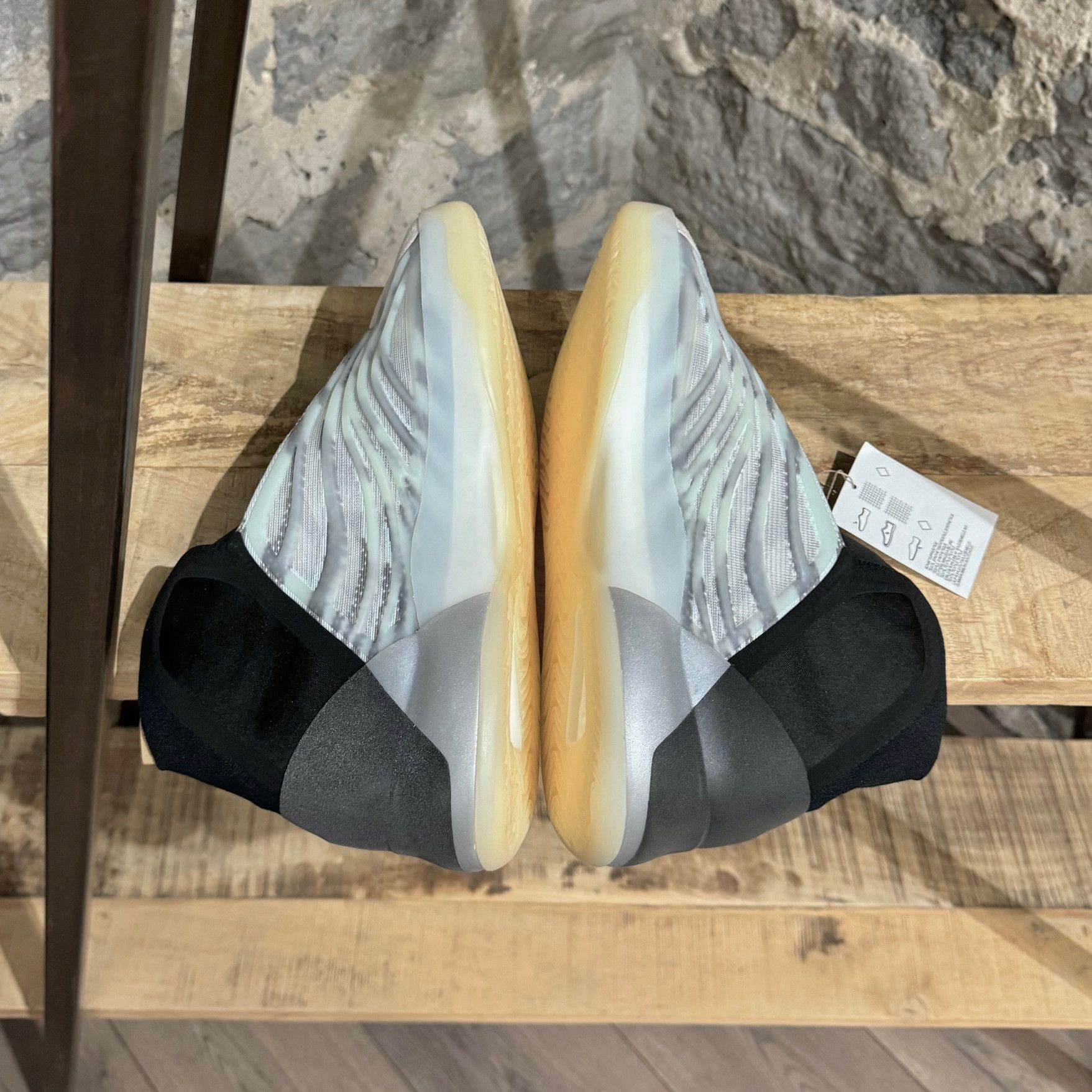 Adidas × Kanye West Adidas Yeezy BSKTBL Quantum Grey Sneakers Size US 9.5 / EU 42-43 - 8 Thumbnail