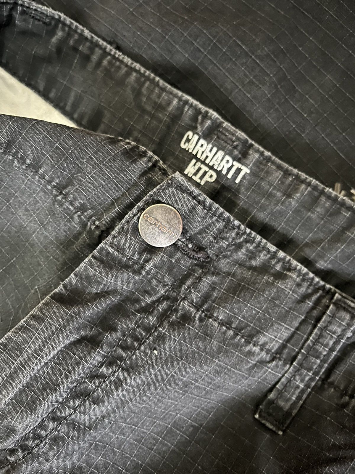 Carhartt Wip Vintage Y2K Carhartt Wip Streetwear Cargo FADED Pants Size US 32 / EU 48 - 4 Thumbnail