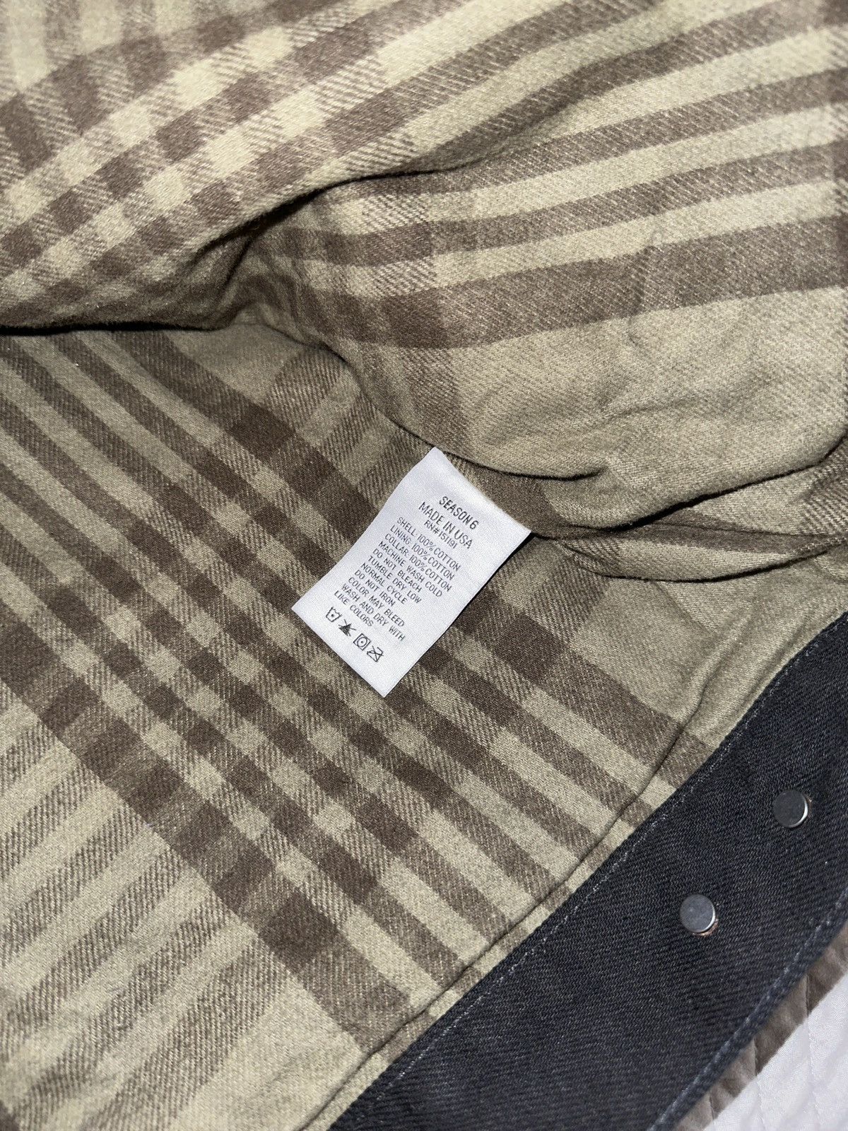 Yeezy Yeezy season 6 unreleased sample denim jacket Size US L / EU 52-54 / 3 - 2 Thumbnail
