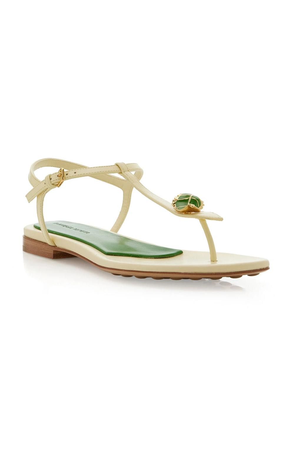 Bottega Veneta Bottega Veneta Rana Flora Thong Sandals Size US 7.5 / IT 37.5 - 2 Thumbnail