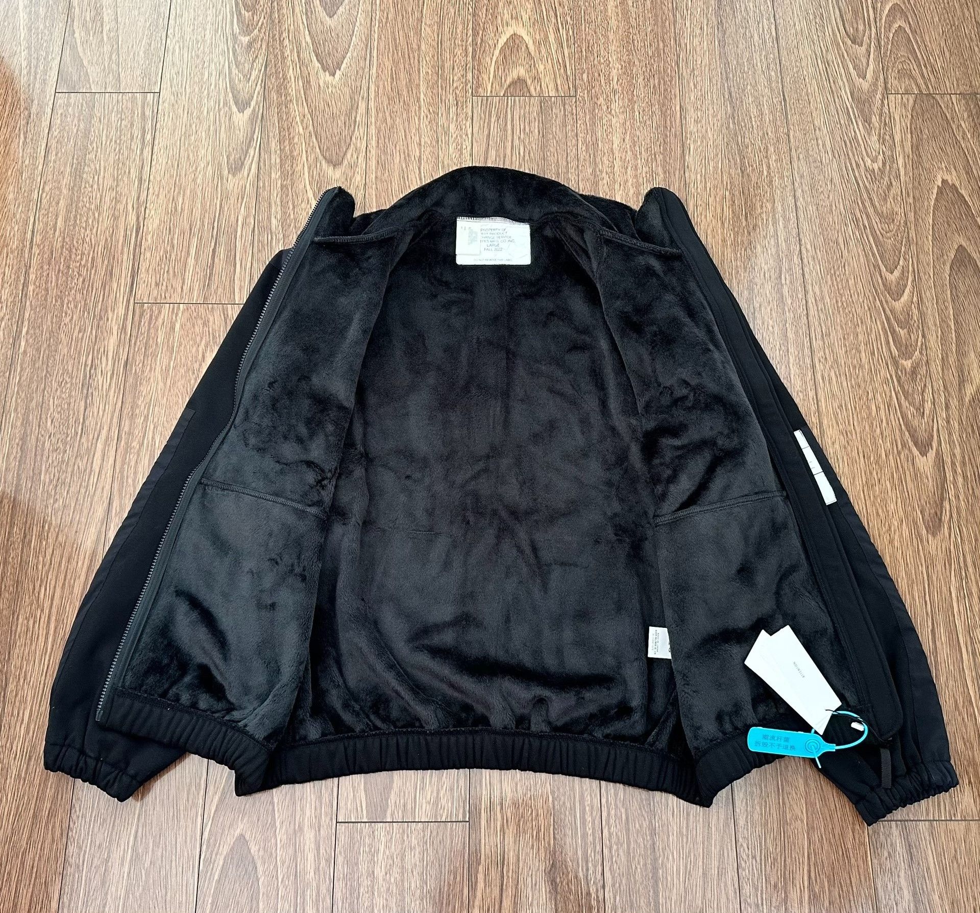 N.Hoolywood N.HOOLYWOOD Military Patch Fleece Jacket Size US XXS / EU 40 - 3 Thumbnail
