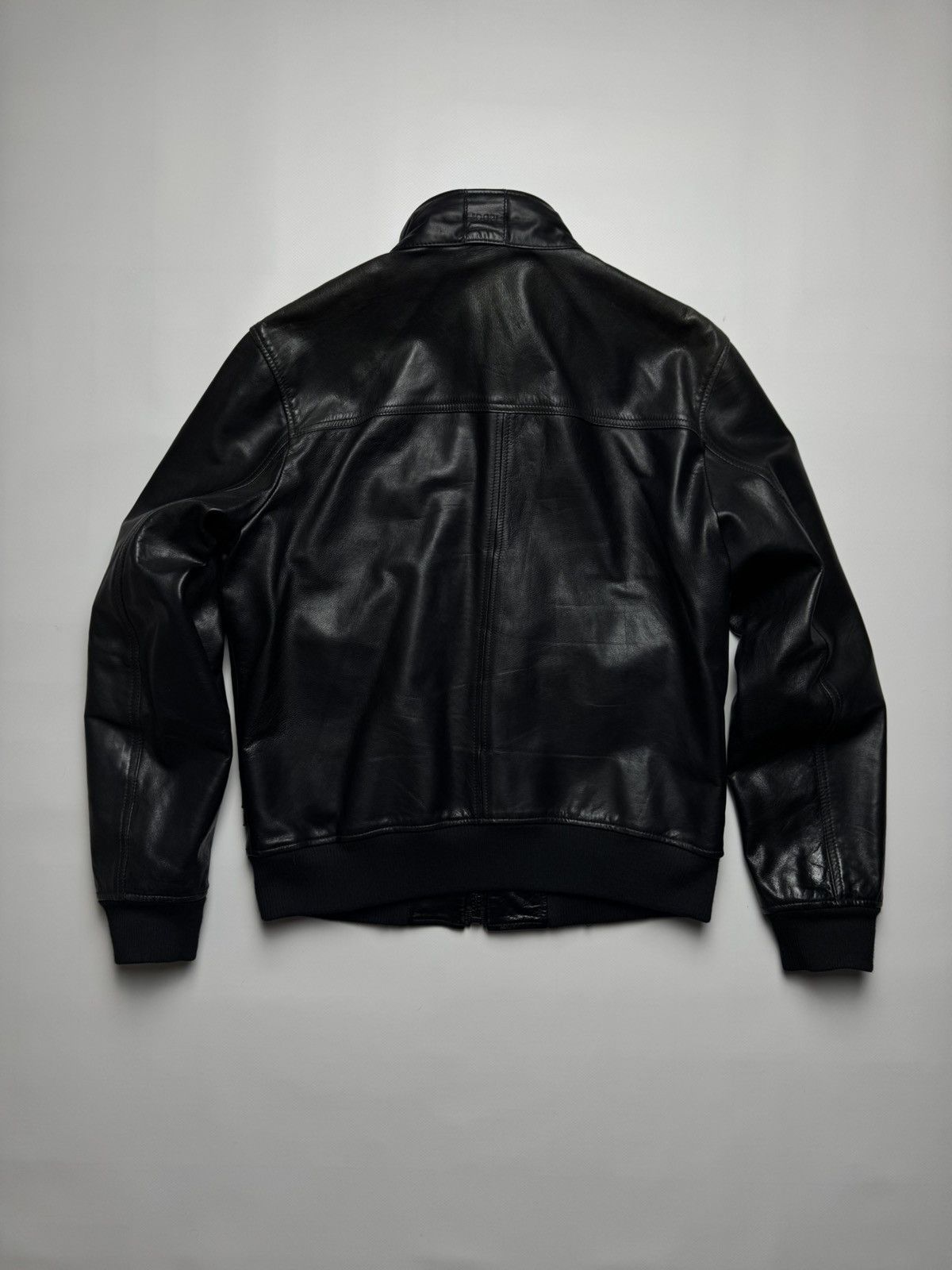 Joop! JOOP! Premium Leather Bomber Jacket w/ Lampo Zippers Size US M / EU 48-50 / 2 - 10 Thumbnail