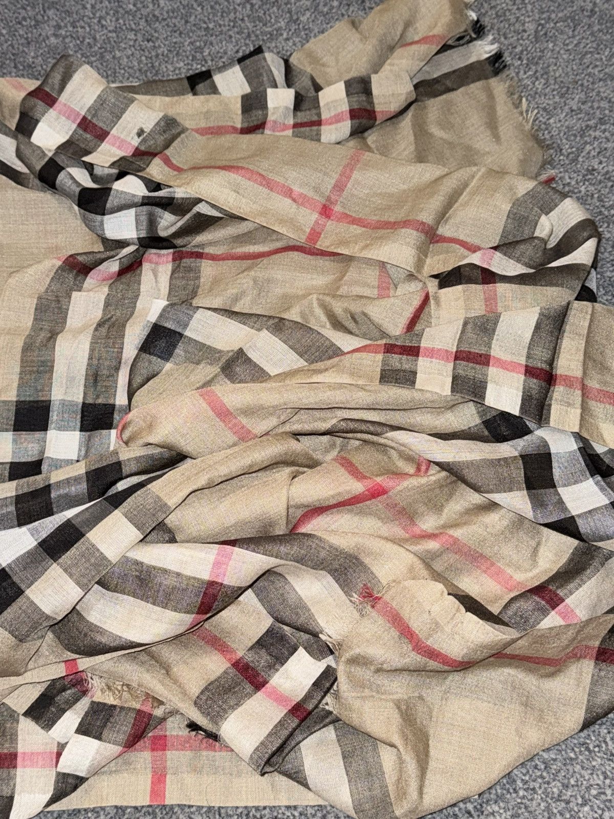Burberry Burberry soft shole scarf Size ONE SIZE - 5 Thumbnail
