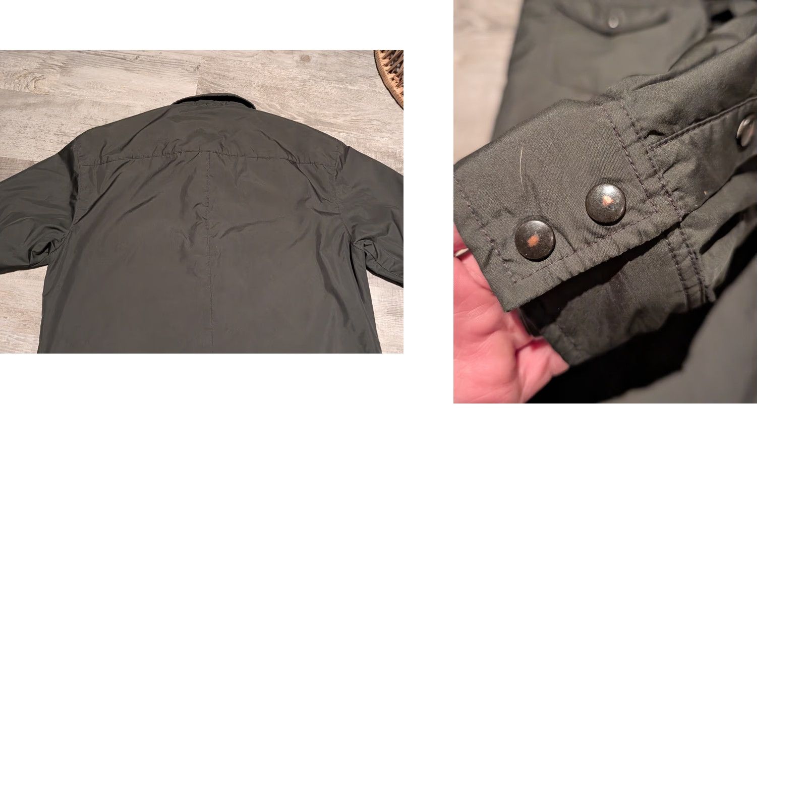 J.Crew VINTAGE J.CREW Jacket Shacket Slim Olefin Filled Thinsulate Crew Mens Small Snap Button Green 90s Y2K Outdoor Army Casual Size US S / EU 44-46 / 1 - 11 Thumbnail