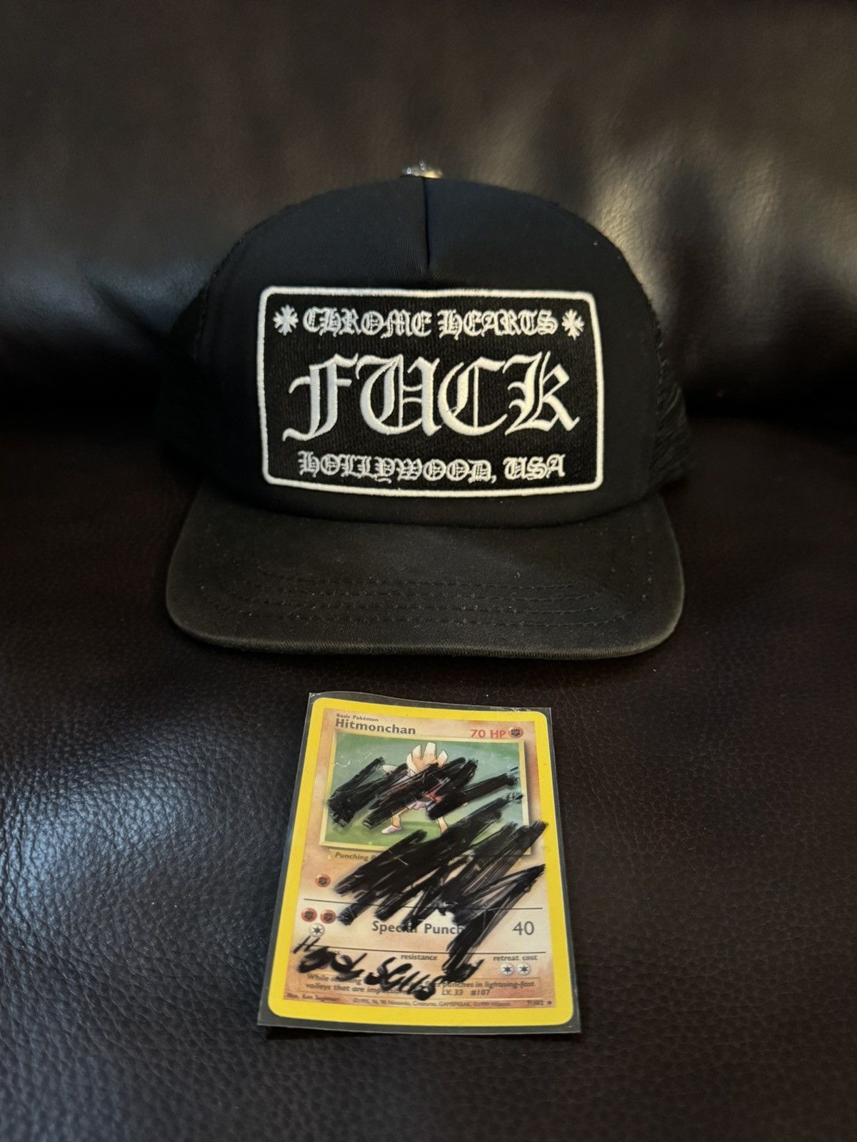 Chrome Hearts FUCK Trucker