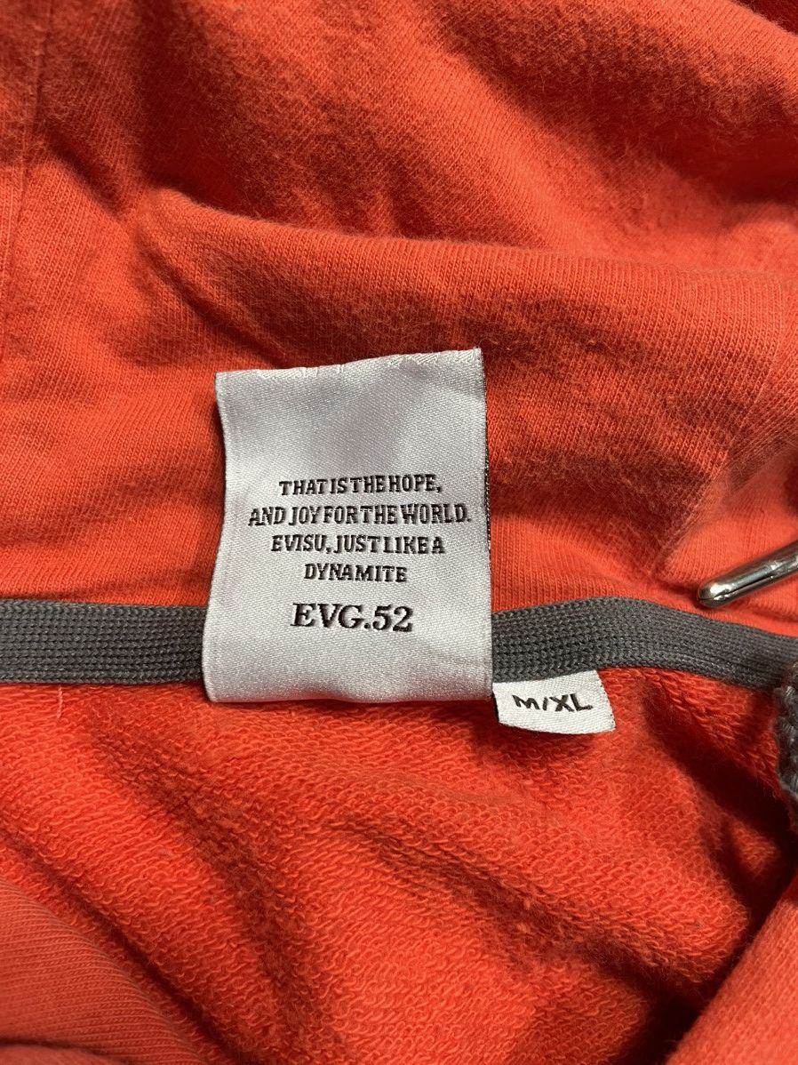 Evisu Evisu denim jean japan hoodie over print ovp embroidery Size US L / EU 52-54 / 3 - 13 Thumbnail