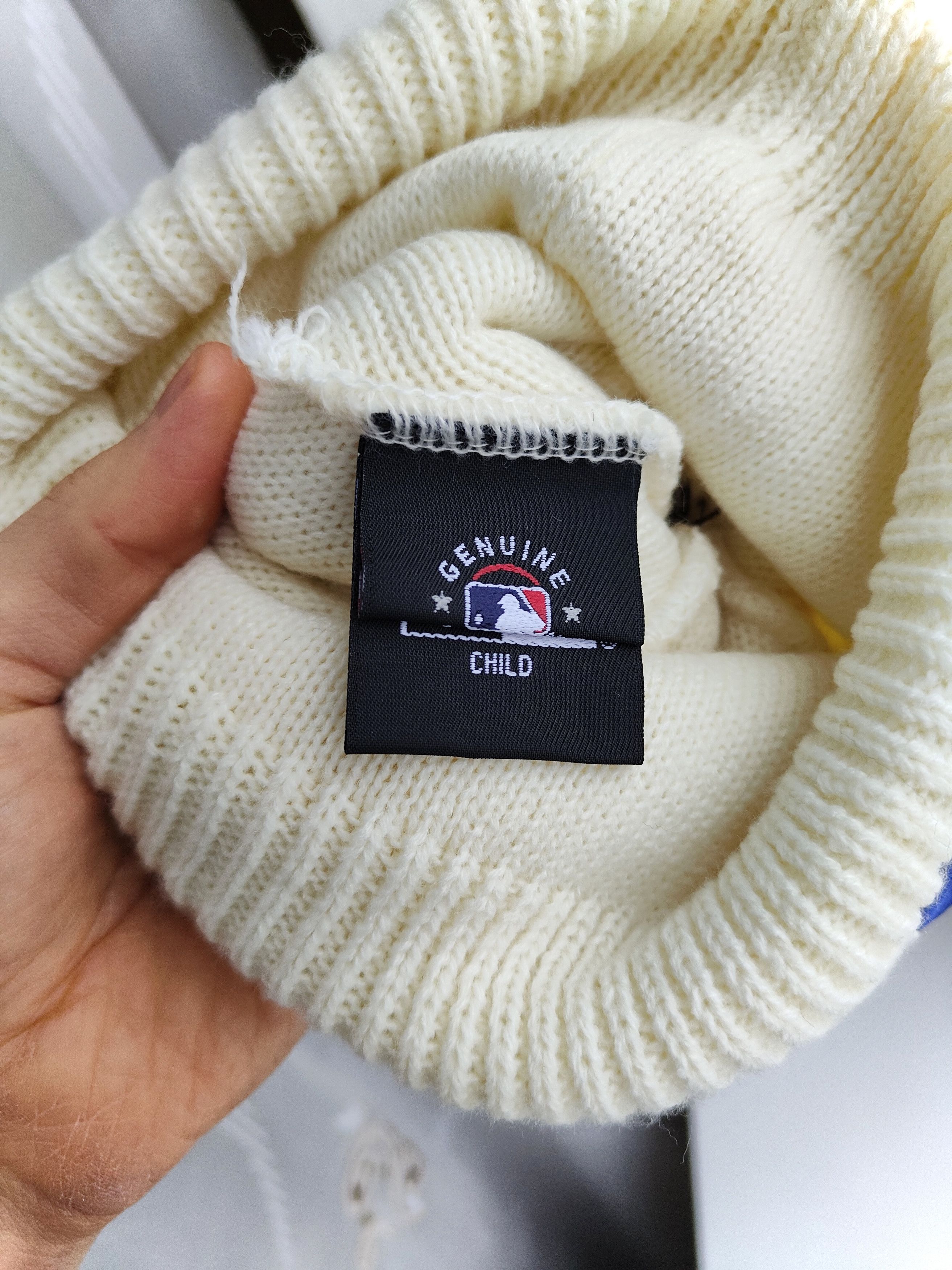 New Era New Era Chicago Cubs MLB Beanie Hat Cable Knit Pom Bubble Size ONE SIZE - 6 Thumbnail