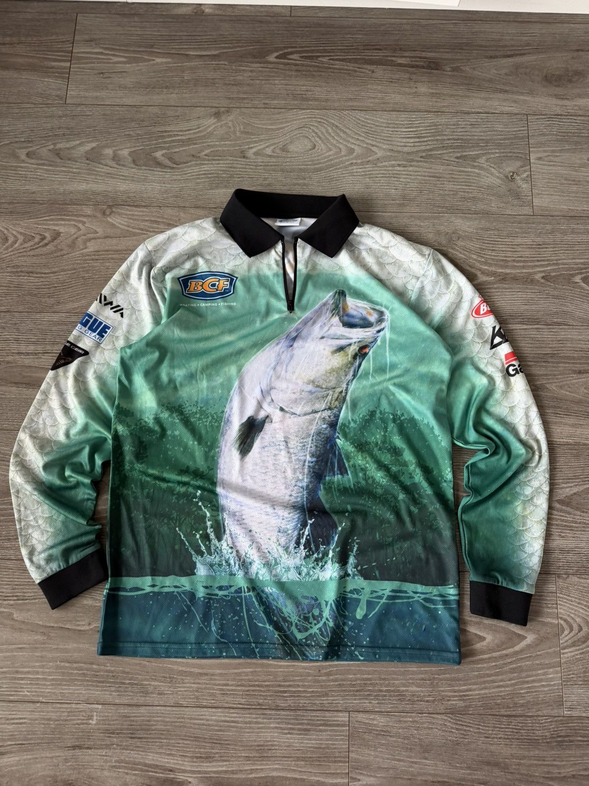 Other Rare Fishing Kato Berkley Long Sleeve Lite BCF Big Fish Size US S / EU 44-46 / 1 - 1 Thumbnail
