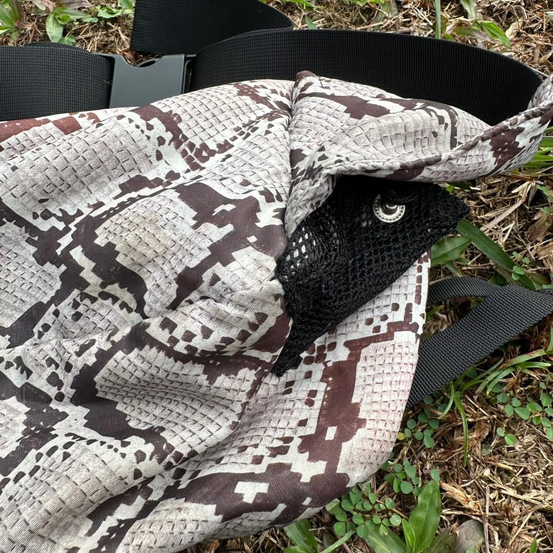 Head Porter Head Porter Snake Waist Bag — Archival Japan 🐍 Free Ship Size ONE SIZE - 6 Thumbnail
