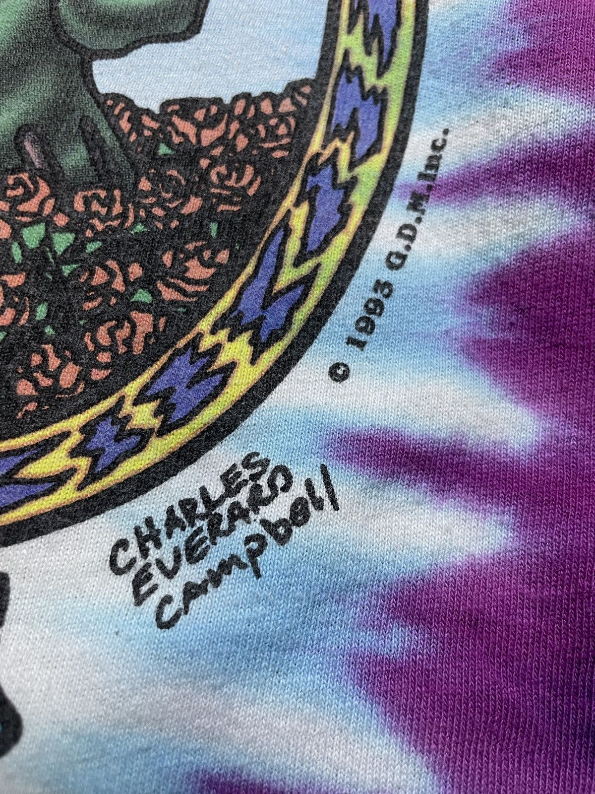 Band Tees 1993 Gratefull Dead - Seasons The Endles Tour Tie Die Shirt Size US M / EU 48-50 / 2 - 10 Thumbnail