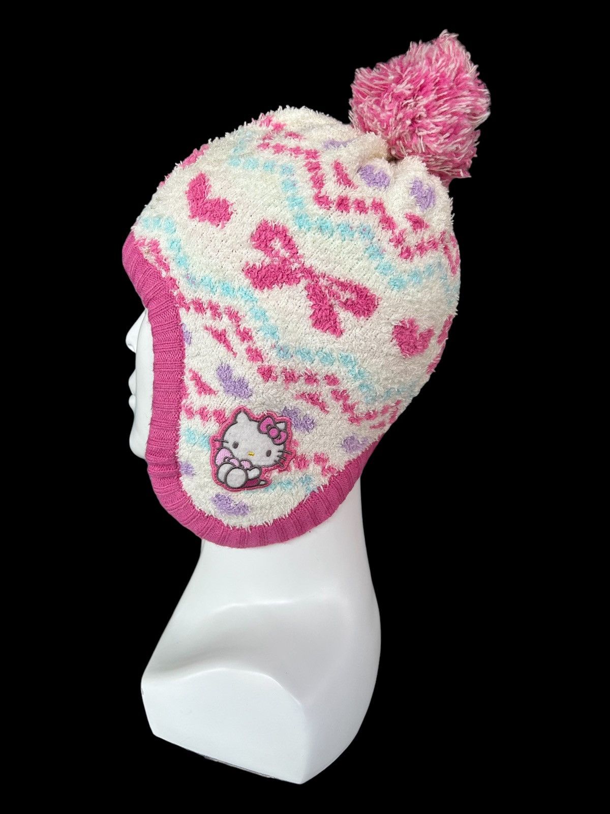 Japanese Brand × Kapital × Vintage Hello knitty Vintage X Japanese Brand Beanie Hats Size ONE SIZE - 1 Thumbnail
