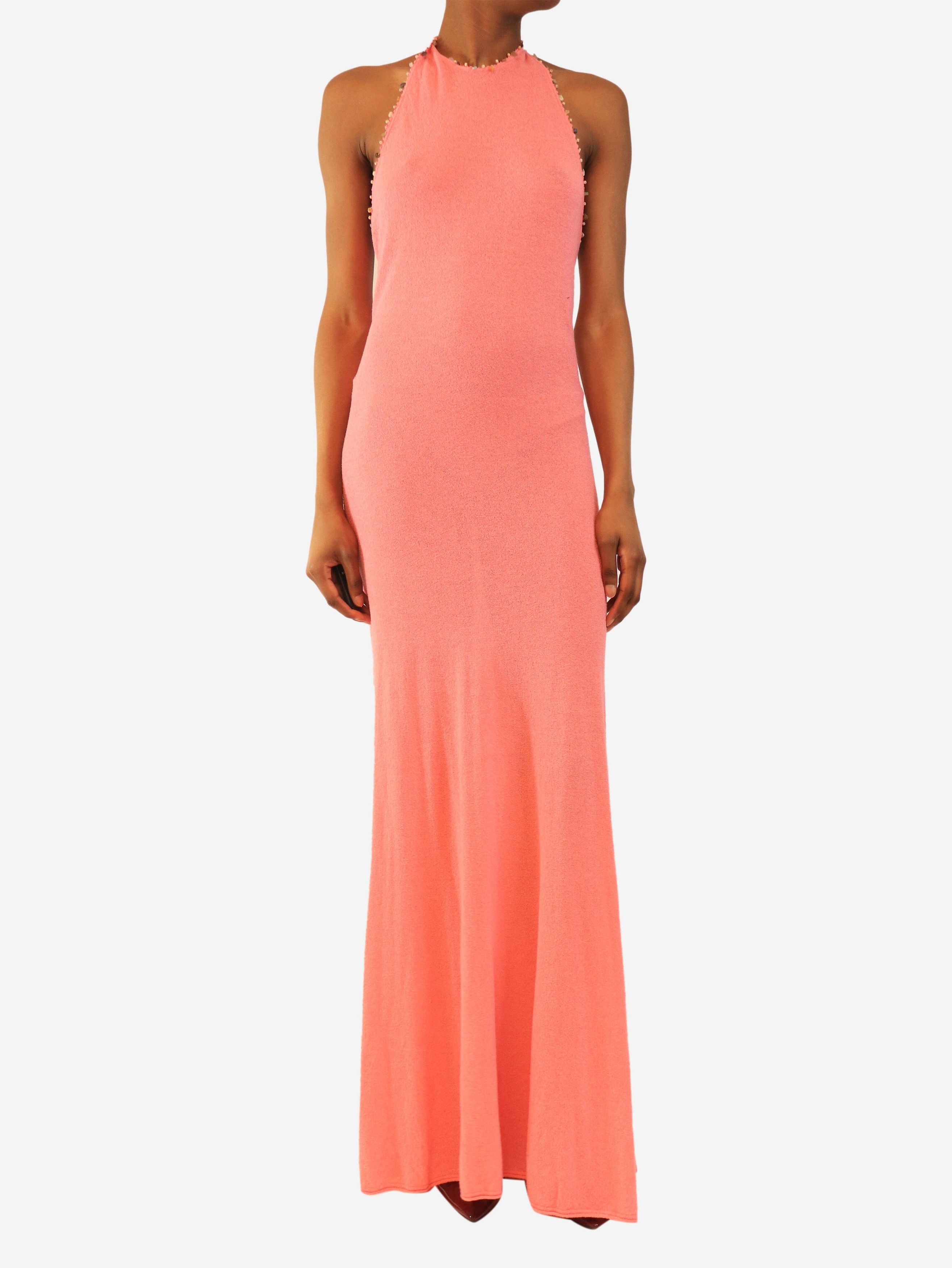 Other Pink beach quartz halter dress - S Size S / US 4 / IT 40 - 1 Thumbnail