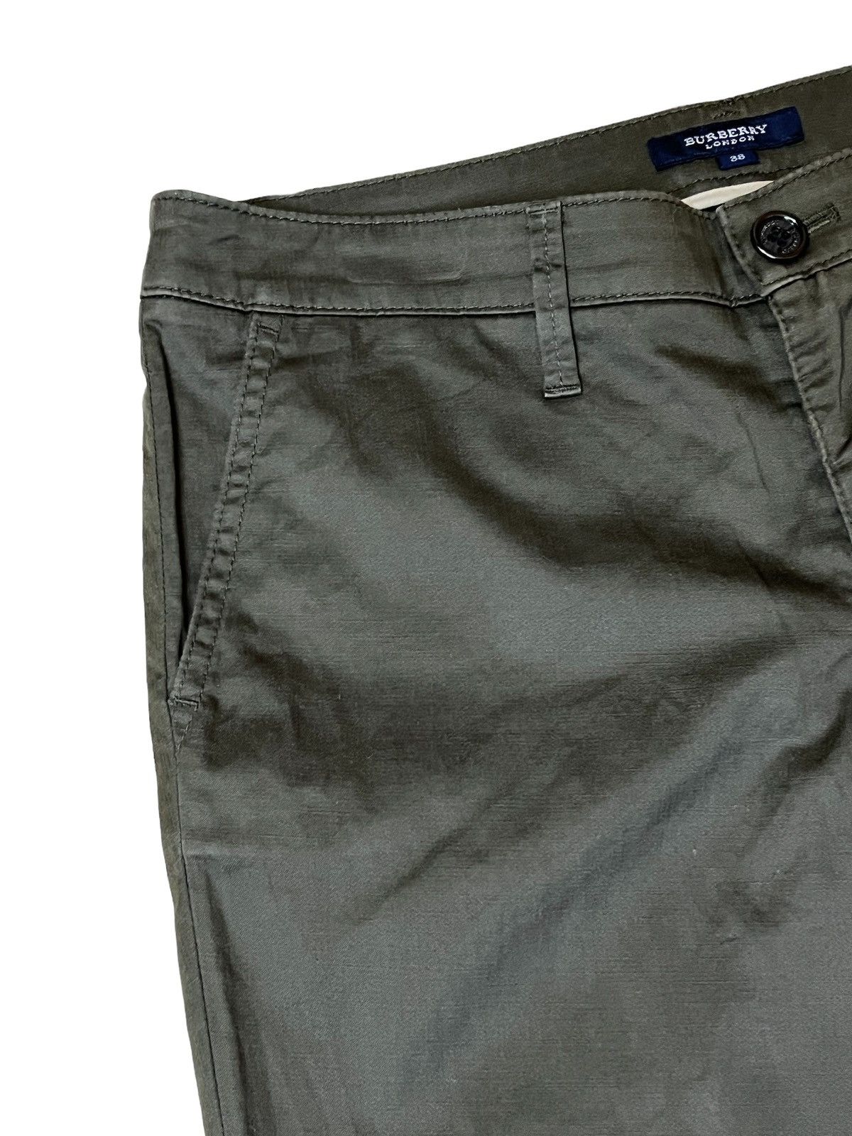 Burberry NICE🔥🔥BURBERRY LOW RISE ANKLE CROPPED PANT Size 31" - 5 Thumbnail