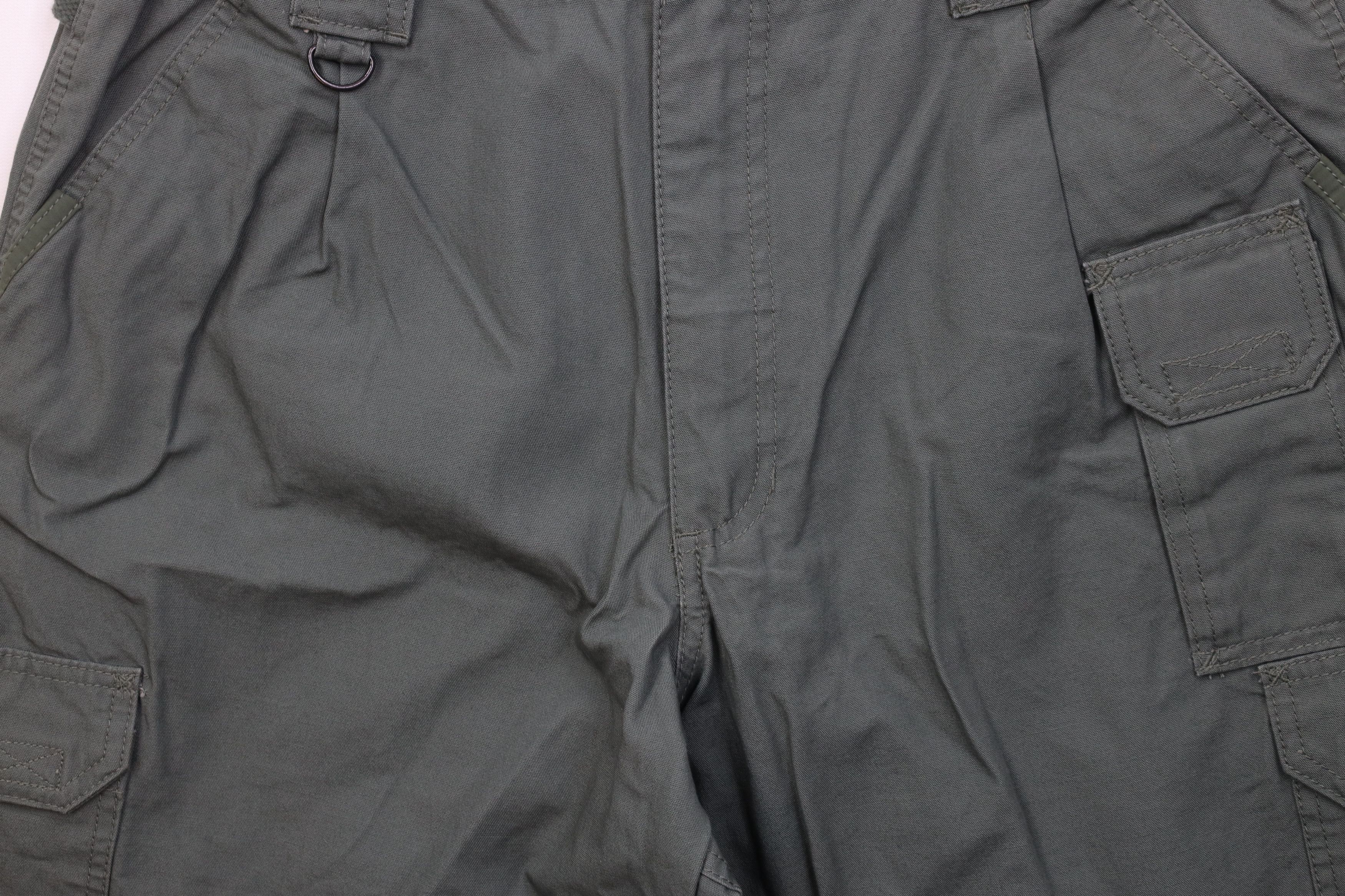 Vintage Vintage 5.11 Tactical Uniform Cargo Shorts Green Cotton Size US 34 / EU 50 - 3 Thumbnail