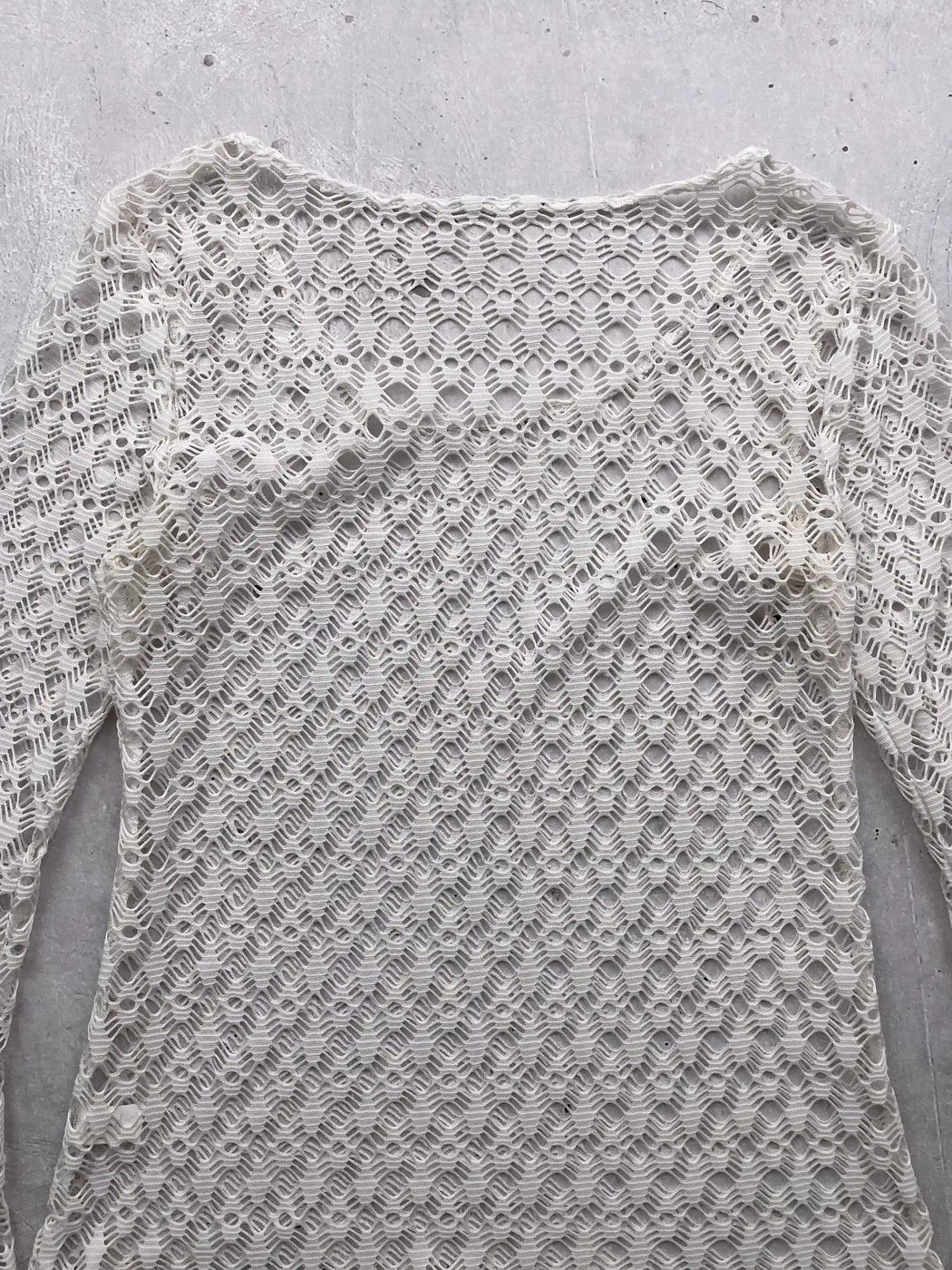 Japanese Brand Vintage Mesh Long Sleeve Size M / US 6-8 / IT 42-44 - 6 Thumbnail