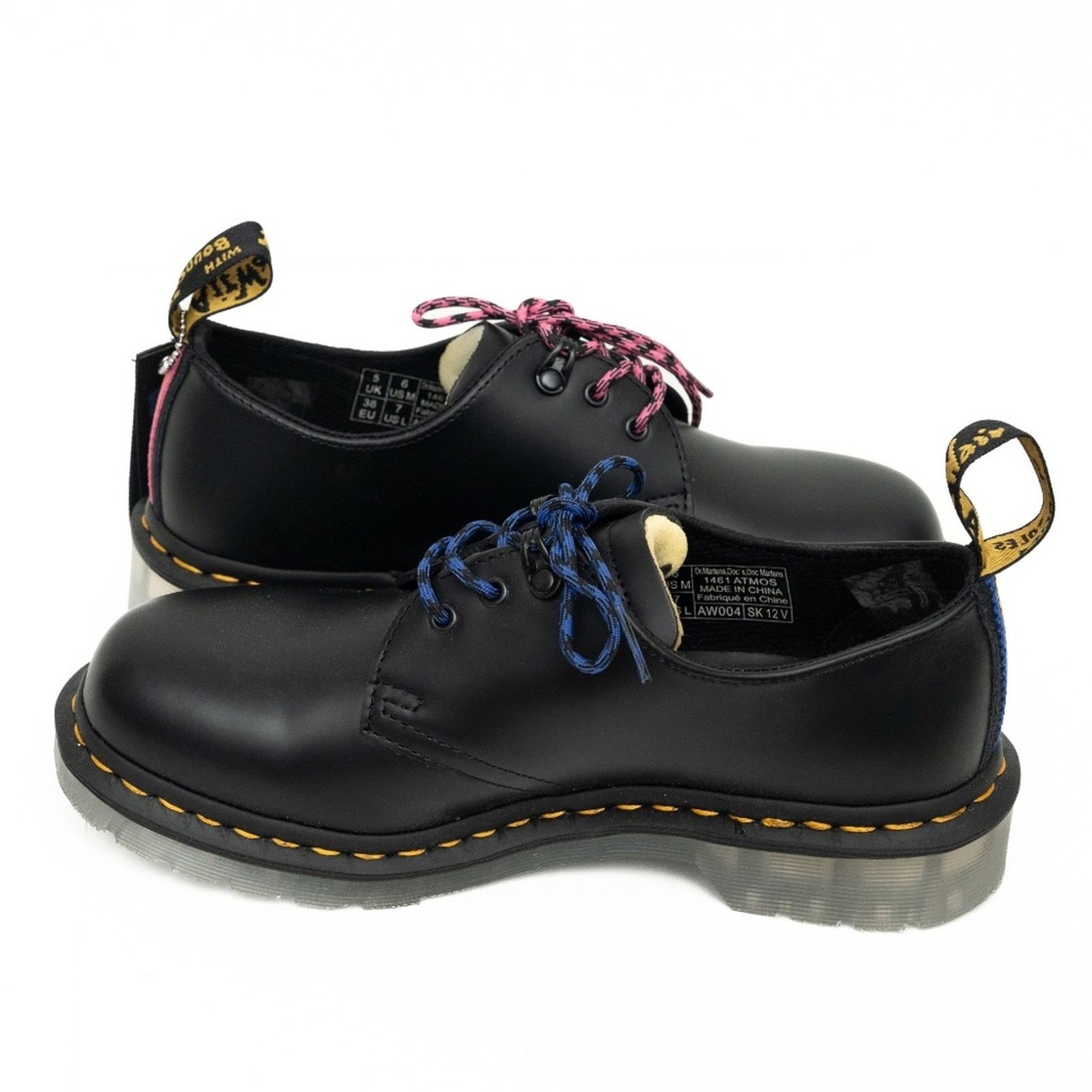 Dr. Martens Dr Martens - 1461 Atmos Leather Oxford Shoes Size US 6 / IT 36 - 9 Thumbnail