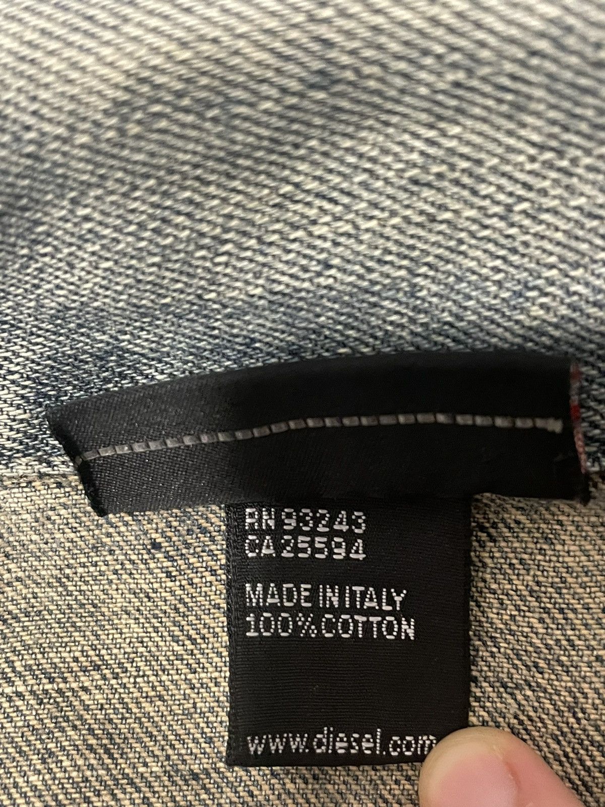 Diesel Denim jacket Diesel Size M / US 6-8 / IT 42-44 - 5 Thumbnail