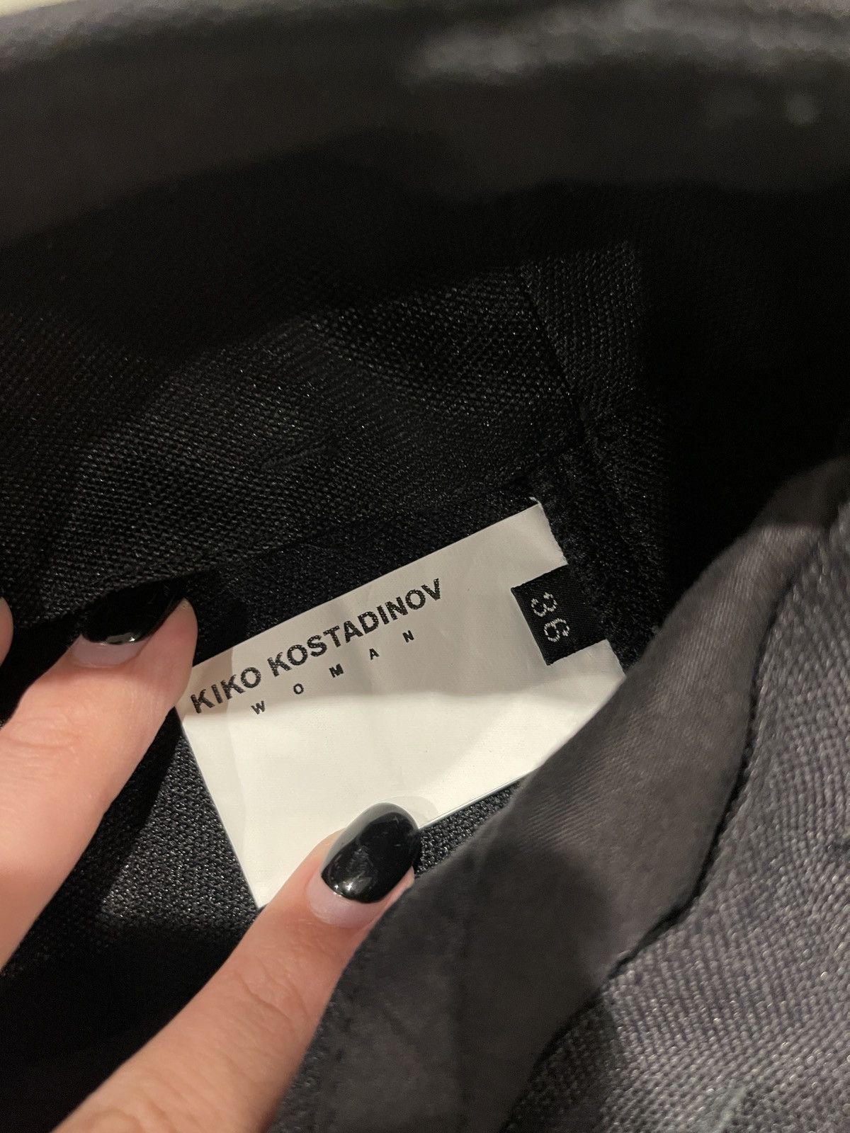Kiko Kostadinov Kiko Kostadinov waterfall trousers black BNWT Size 25" / US 0 / IT 36 - 10 Thumbnail