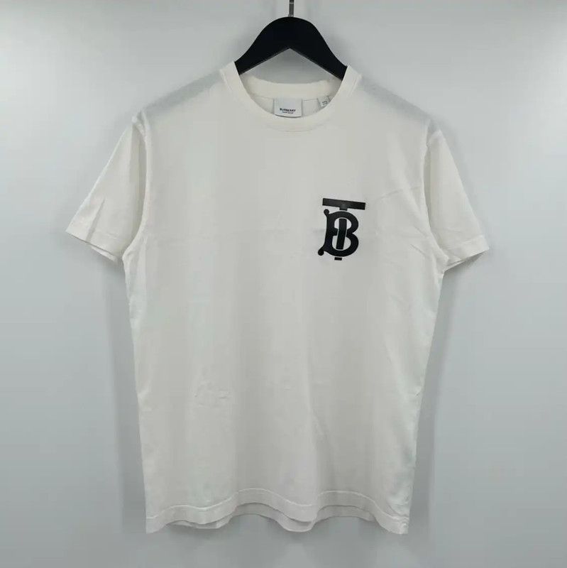 Burberry Burberry White Cotton Short Sleeve T-Shirt Size XXS / US 00 / IT 34 - 1 Thumbnail