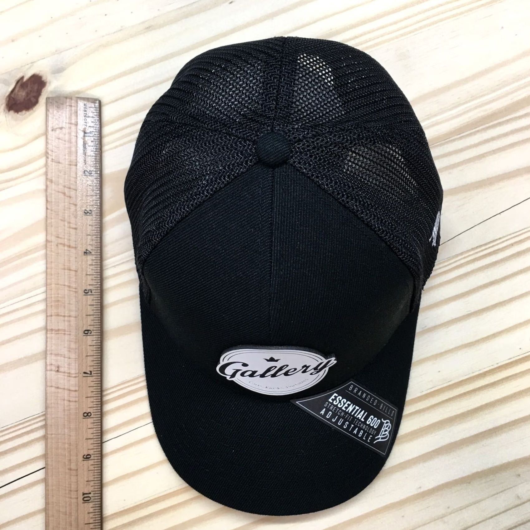 Logo 7 Branded Bills Trucker Hat Mens Black OS Curved Brim Embroidered Logo Gallery Size ONE SIZE - 3 Thumbnail