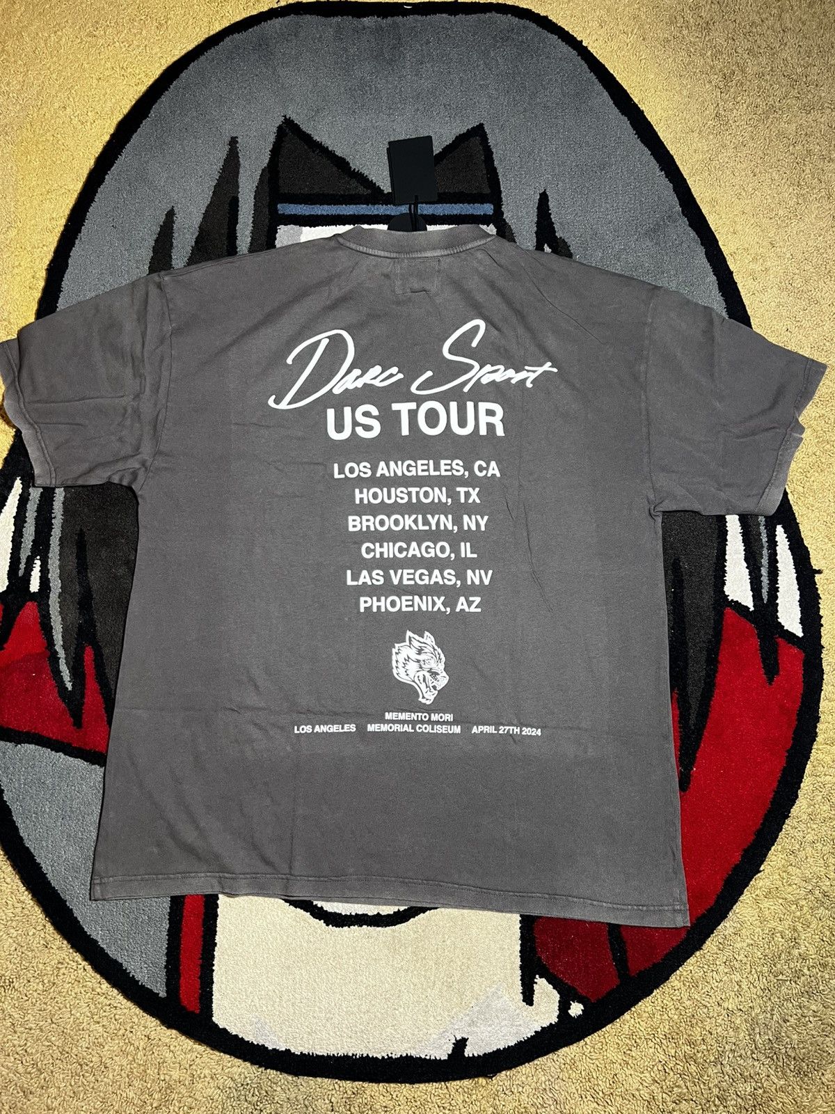 Darc Sport Darc Sport Wolves Club Momento Mori Size XL Grey shirt NWT Size US XL / EU 56 / 4 - 2 Thumbnail