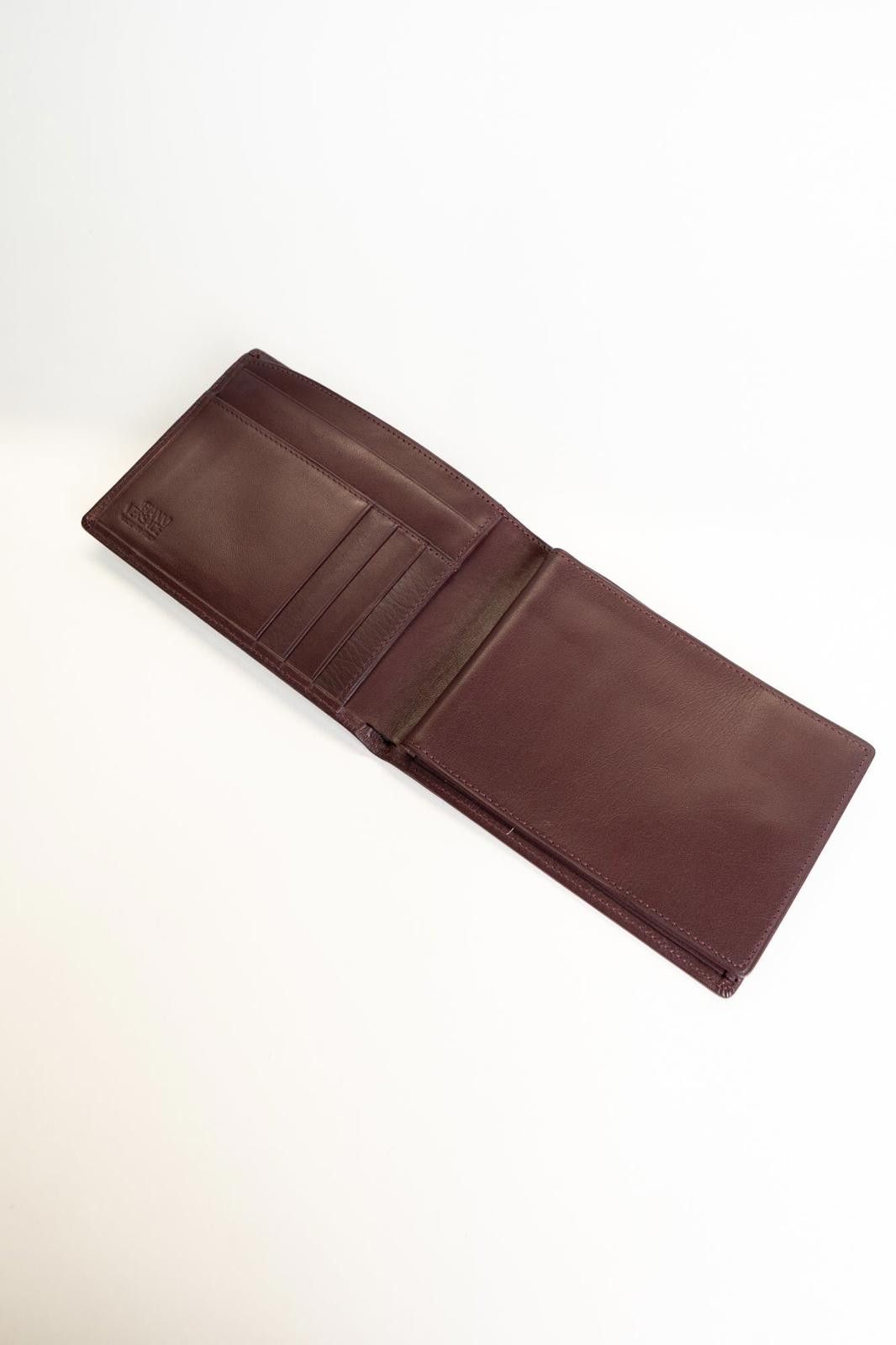 Other 90's Gianni Versace Greek Key Brown Leather Bi-Fold Wallet Size ONE SIZE - 4 Thumbnail