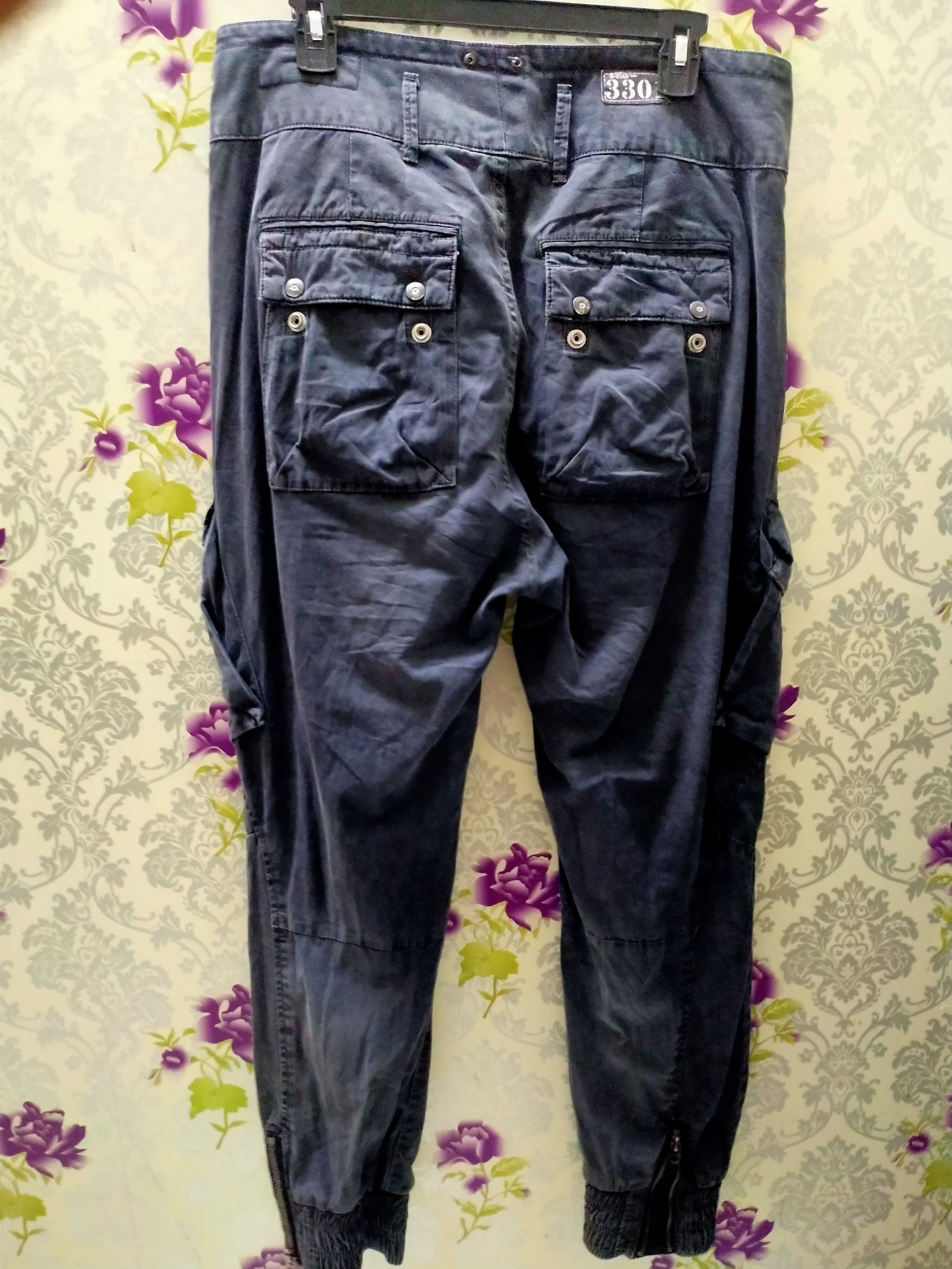 G-Star G start raw denim cargo multi pocket Size US 33 - 10 Thumbnail