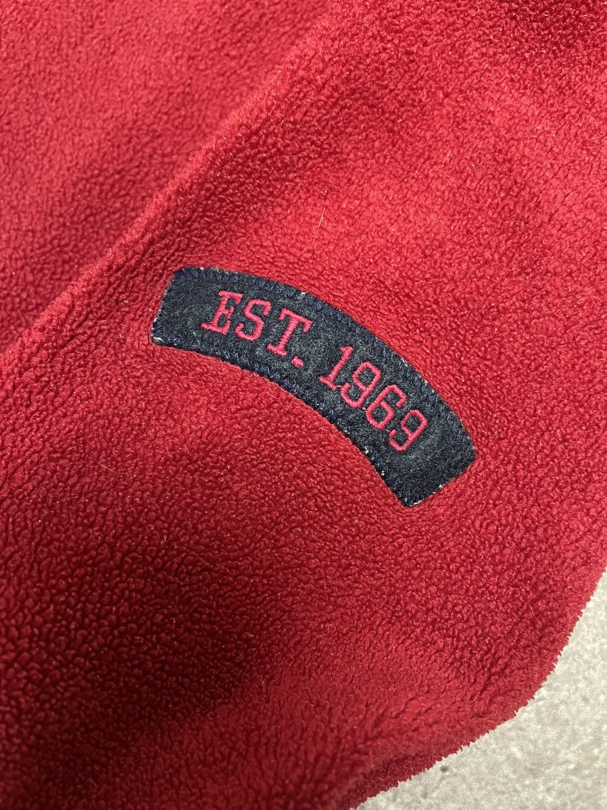 Gap Vintage Gap fleece hoodie embroidered centr logo faded efect Size US M / EU 48-50 / 2 - 10 Thumbnail