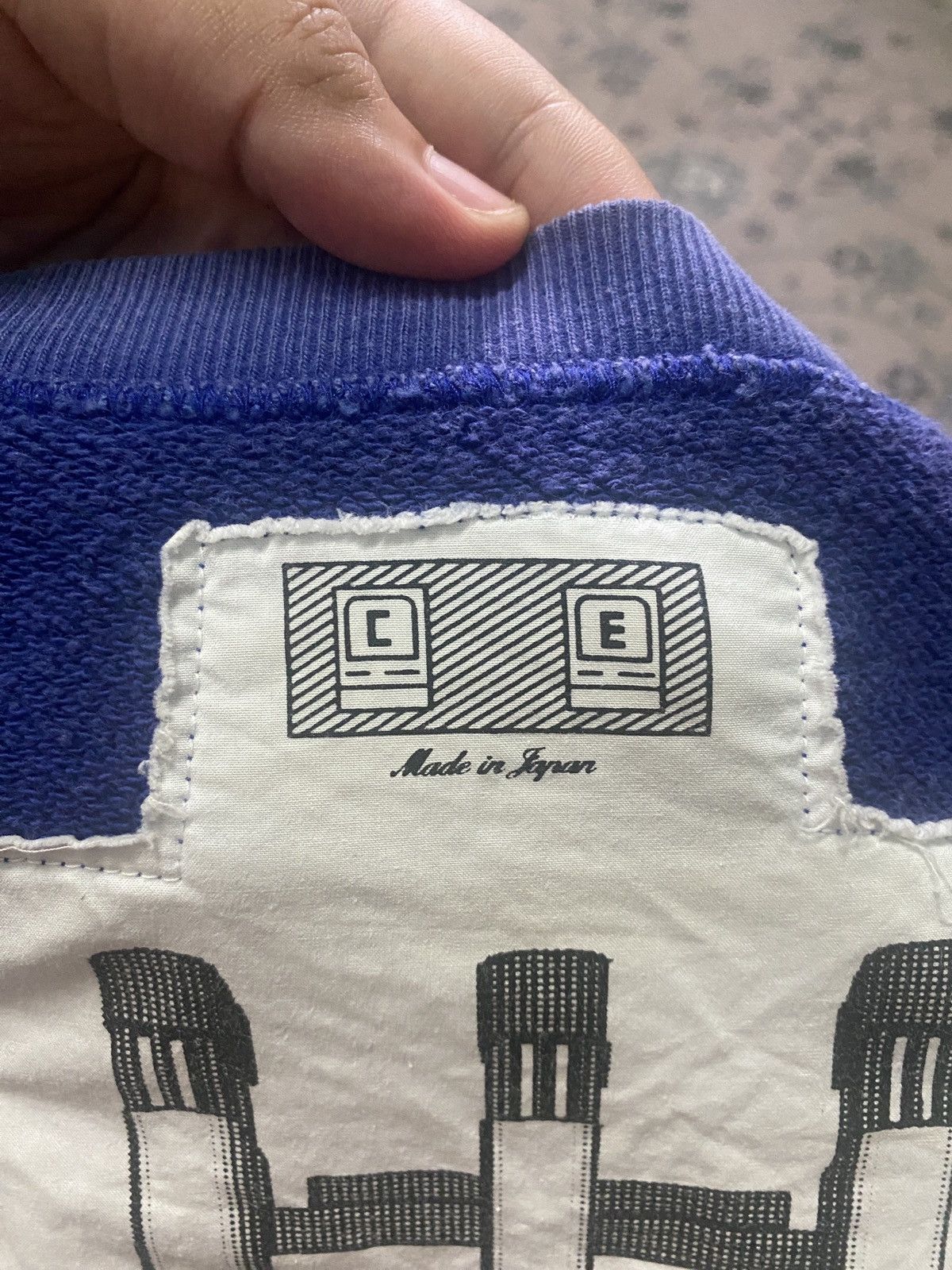 Cav Empt 💥RARE💥 VINTAGE CAV EMPT OTHER SIDE BLUE CREWNECT SWEATSHIRT💥 Size US L / EU 52-54 / 3 - 17 Thumbnail