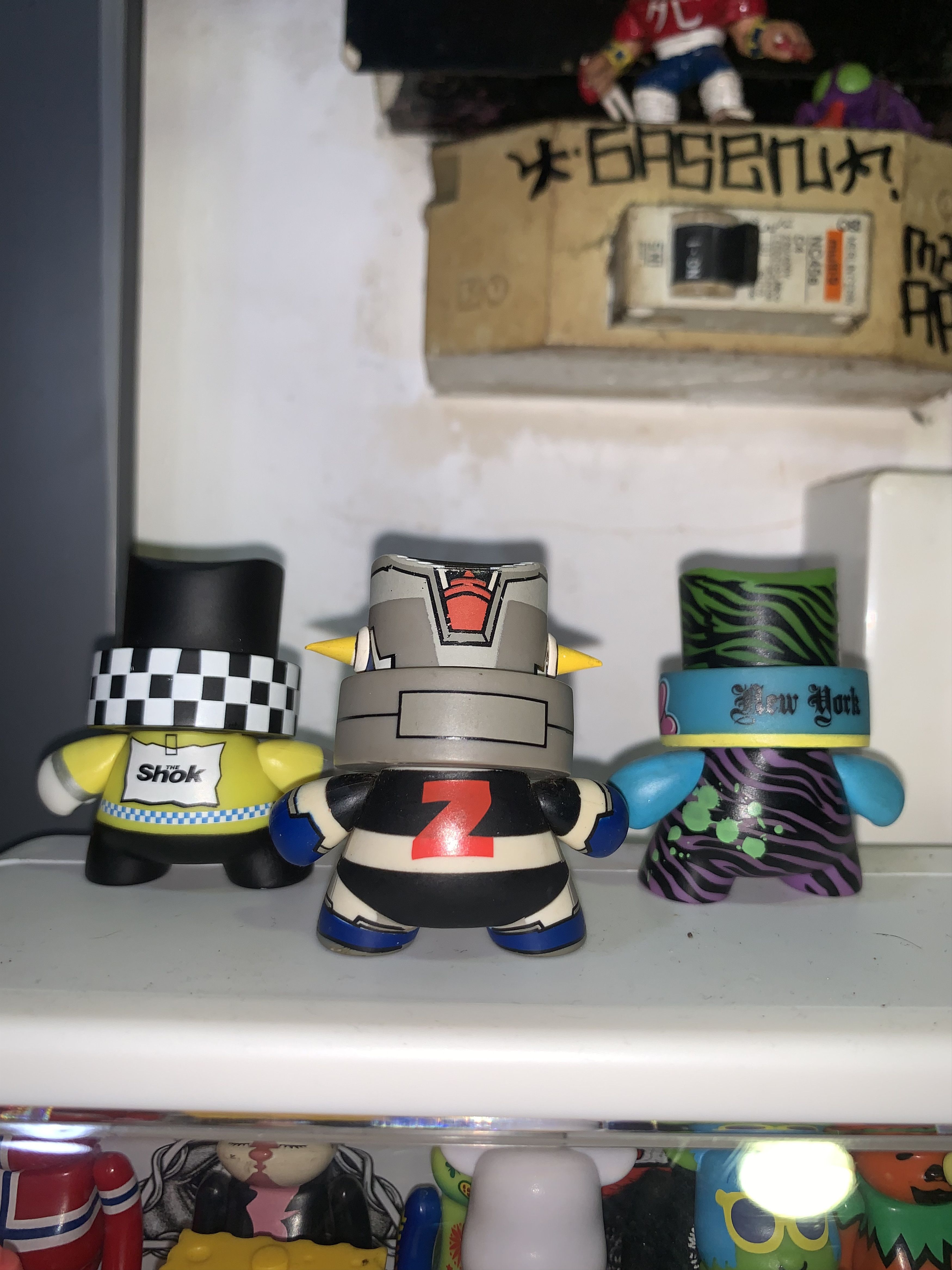 Kid Robot Vtg KIDROBOT FATCAP Series 2 “1. SHOK-1, 2. ZETA, 3. TOOFLY” Size ONE SIZE - 2 Thumbnail
