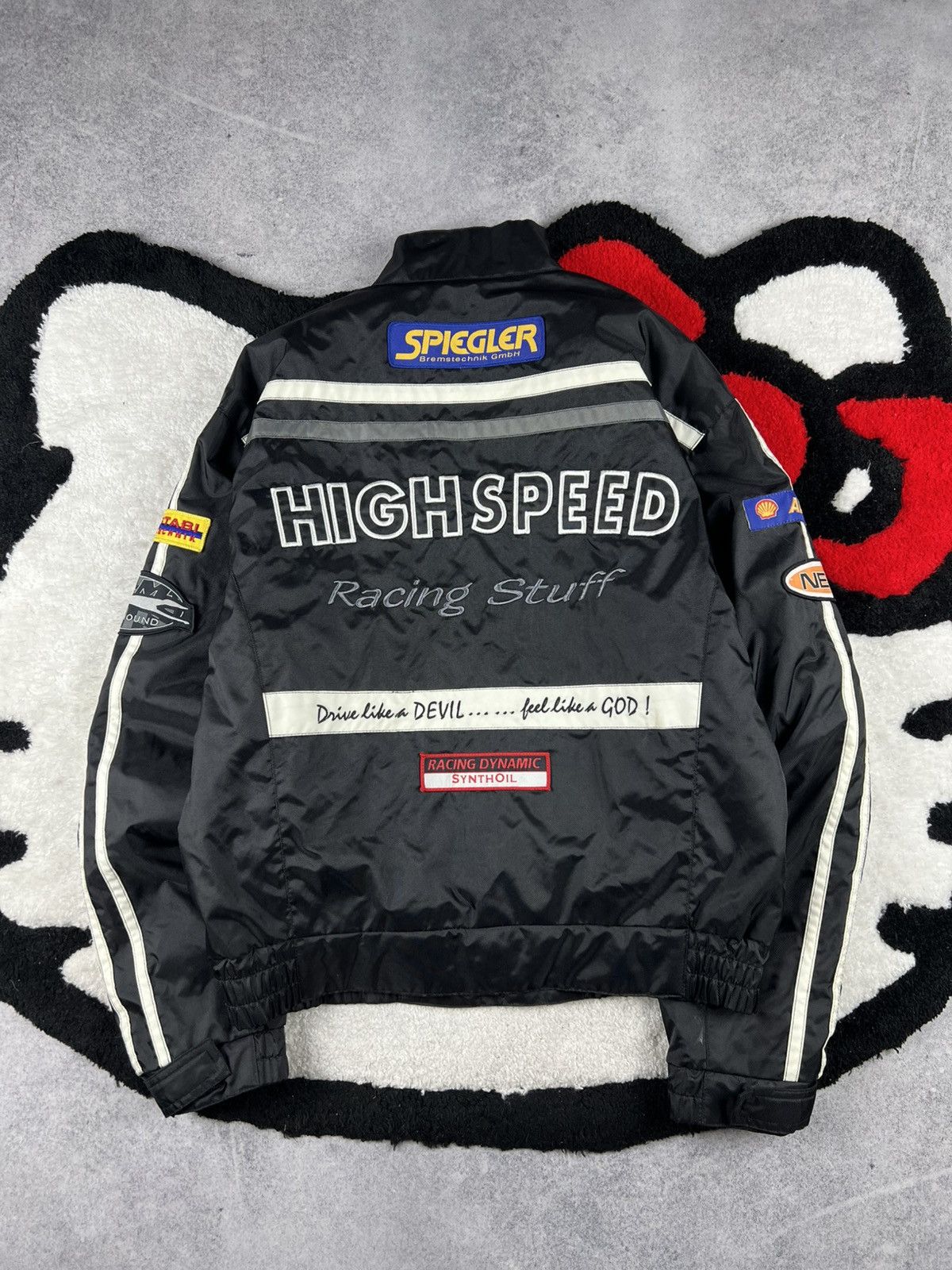 Japanese Brand Vintage Polo High Speed Racing Japanese Y2K Jacket Size US S / EU 44-46 / 1 - 13 Thumbnail