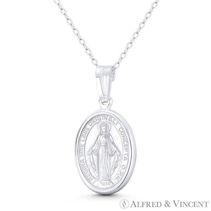 Other Holy Mother Mary Miraculous Medal Marian Cross Pendant Size ONE SIZE - 1 Preview