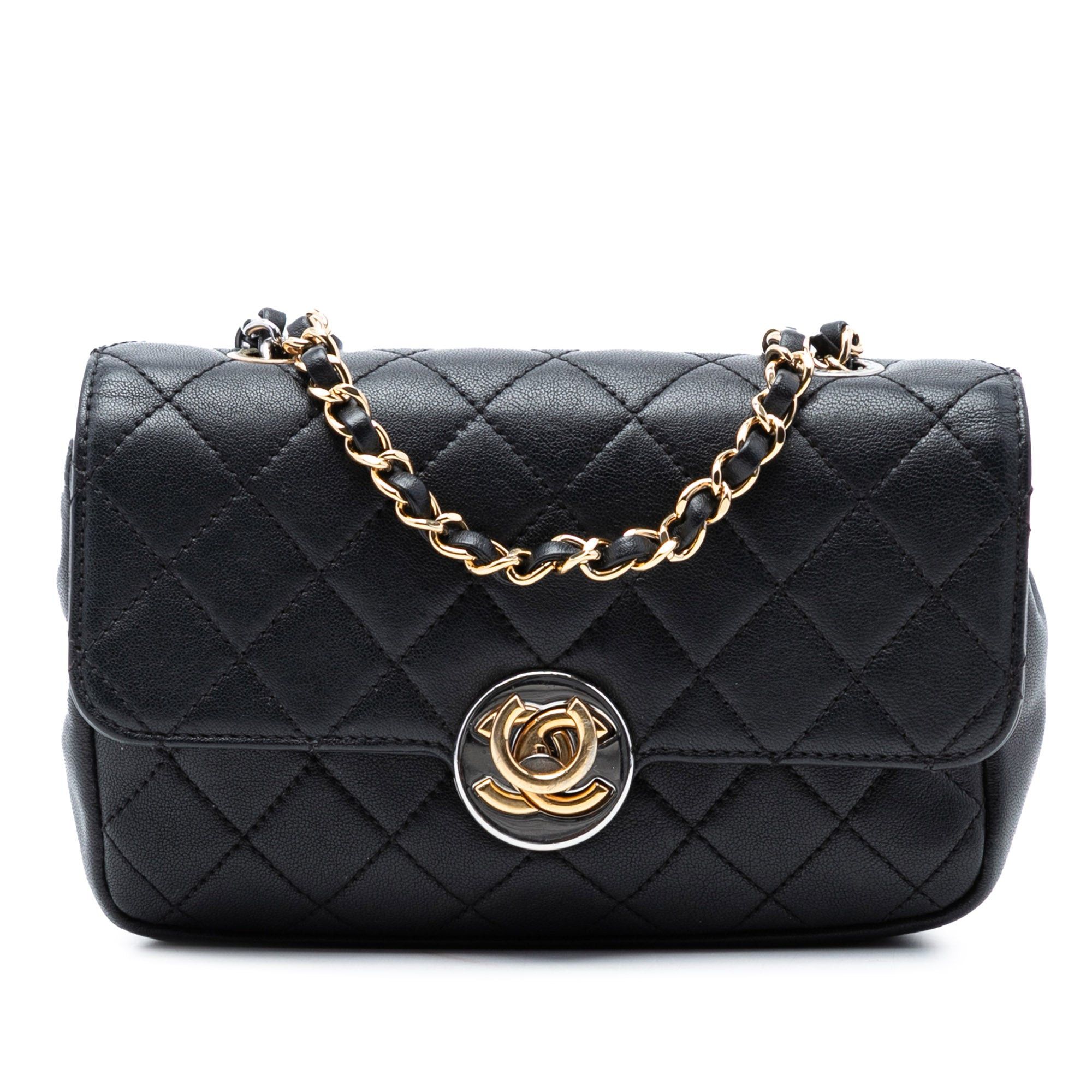 Chanel Quilted Lambskin Turn and Lock Flap Size ONE SIZE - 1 Thumbnail