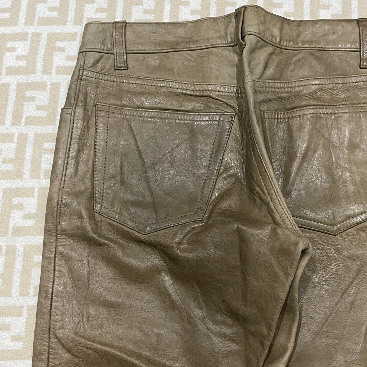 Attachment Attachment Leather Pants Size US 29 - 5 Thumbnail