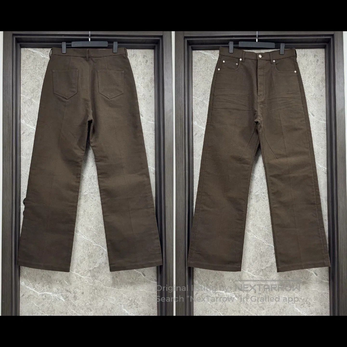 Rick Owens Rick Owens 23FW Geth Wide. Size US 32 / EU 48 - 3 Thumbnail