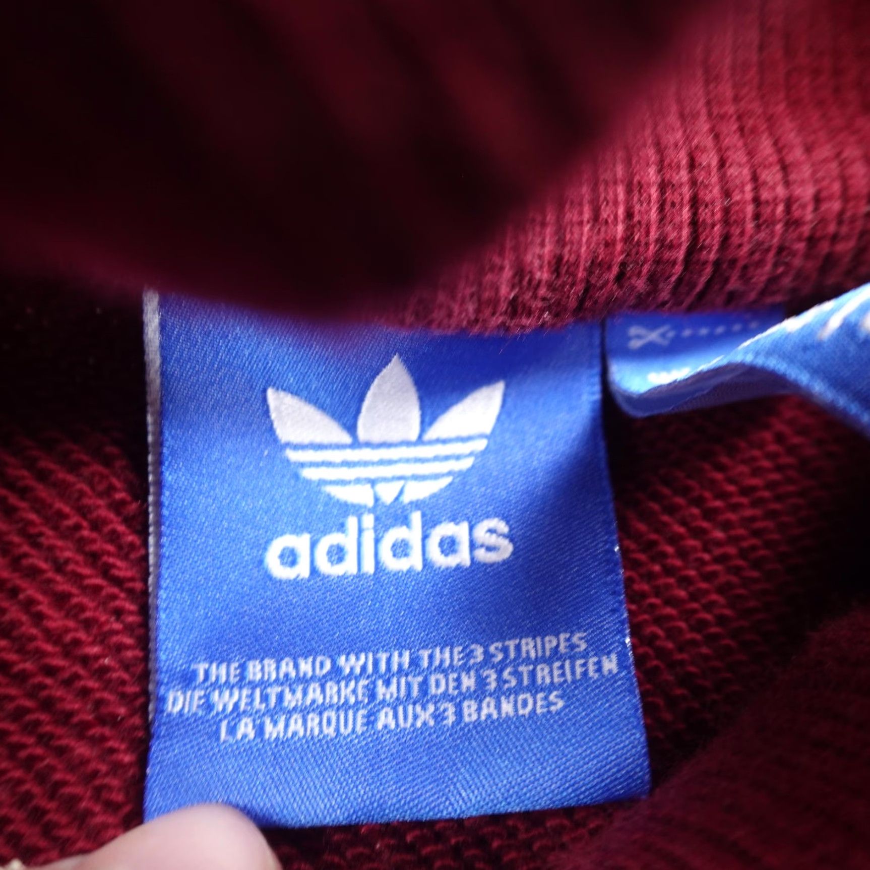 Adidas Adidas Sweatshirt Womens M Red Firebird Trefoil 3 Stripes Pullover 1/4 Zip Train Size M / US 6-8 / IT 42-44 - 5 Thumbnail