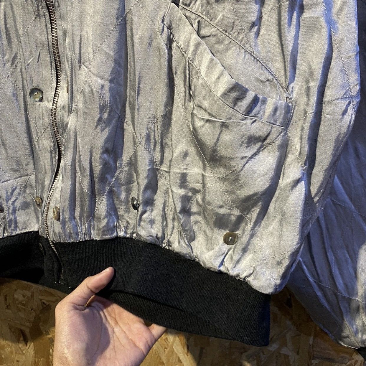 Japanese Brand × Vintage Vintage S.I.D. Japanese Brand Reversible Bomber jackets Size US M / EU 48-50 / 2 - 17 Thumbnail