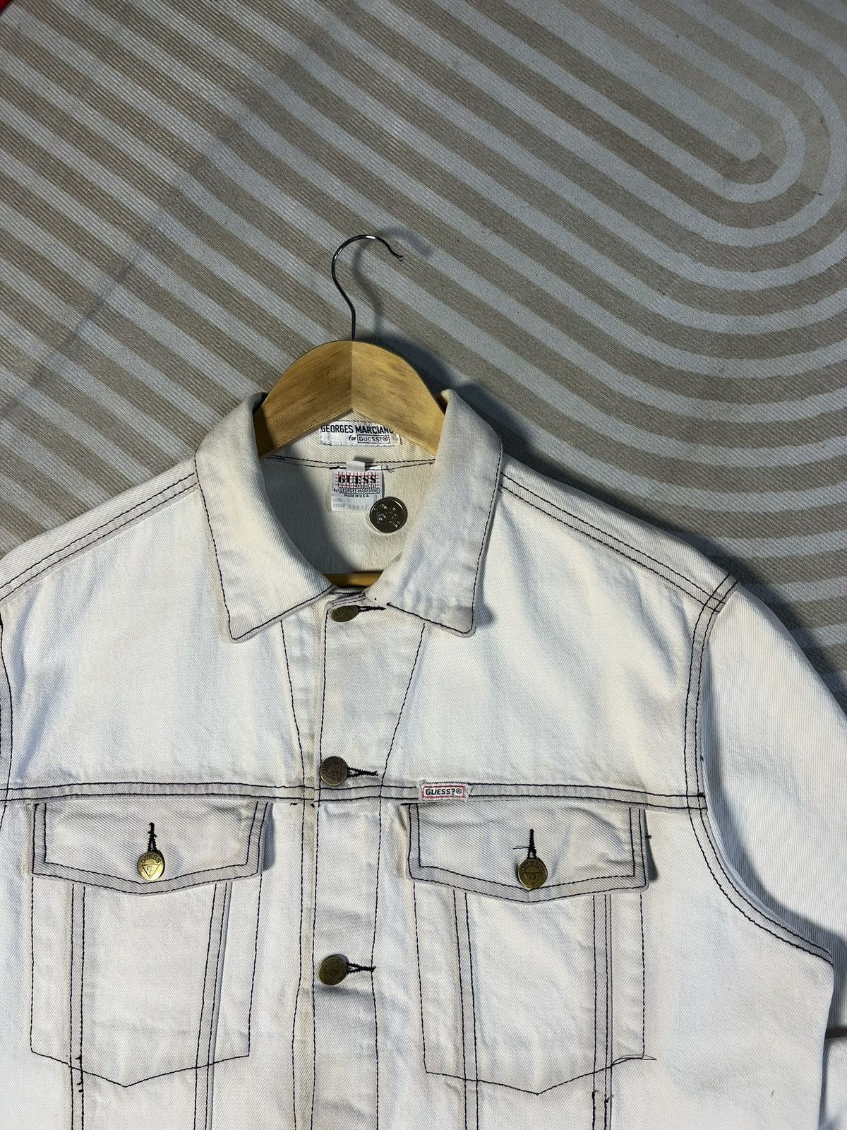 Guess VINTAGE GUESS USA DENIM JACKET Size US M / EU 48-50 / 2 - 2 Thumbnail