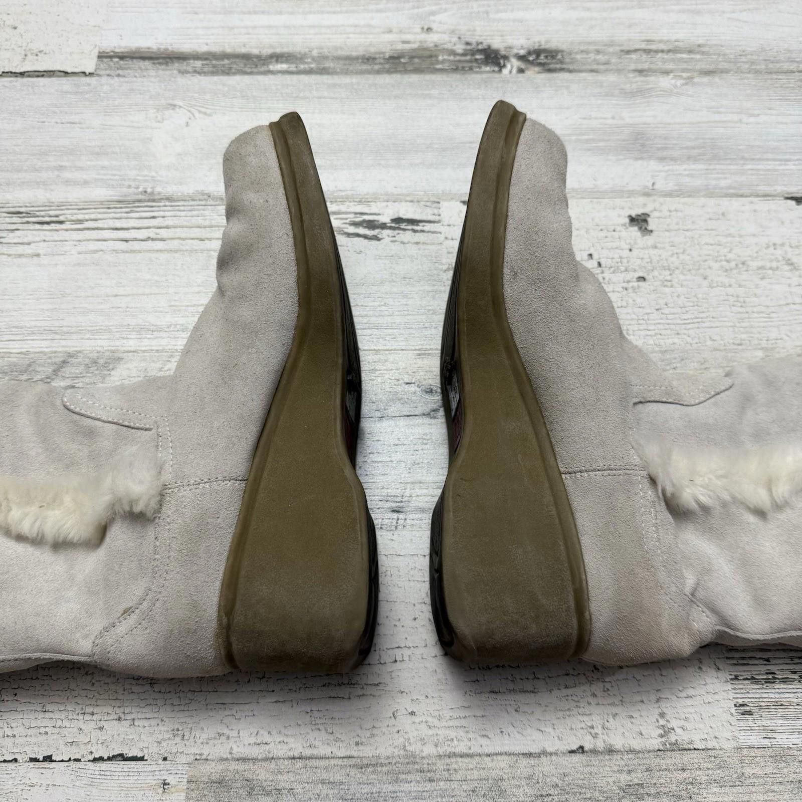 Bonobos Y2k bongo leather suede faux fur calf platform boots sz 9 Size US 9 / IT 39 - 4 Thumbnail