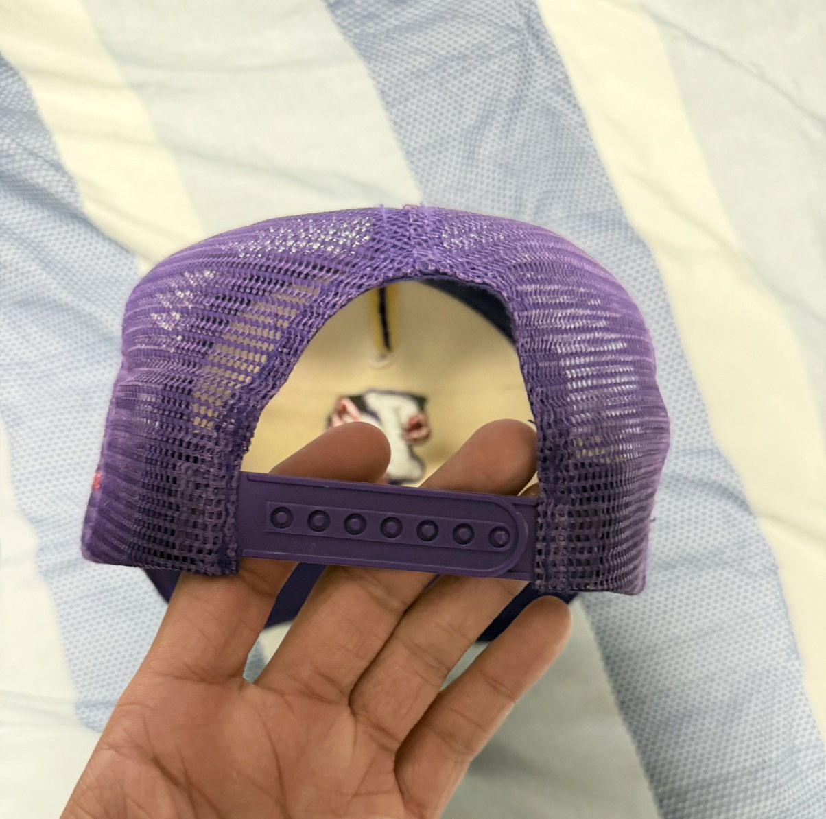 LaRopa La Ropa Purple Trucker Hat Size ONE SIZE - 4 Thumbnail
