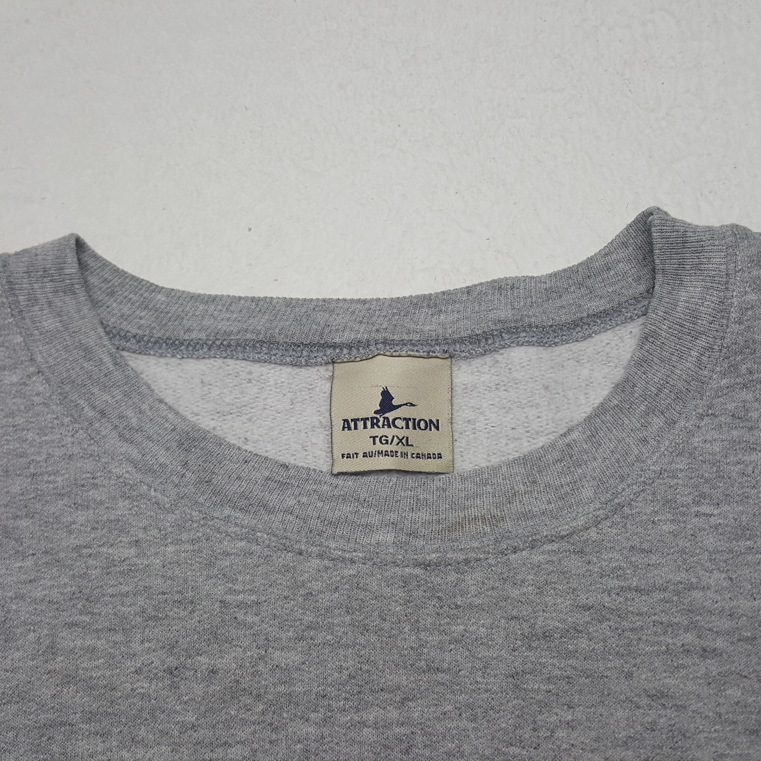 ATTRACTIONS × Vintage Vintage Canada Patch Logo Sweatshirt Size US XL / EU 56 / 4 - 4 Thumbnail