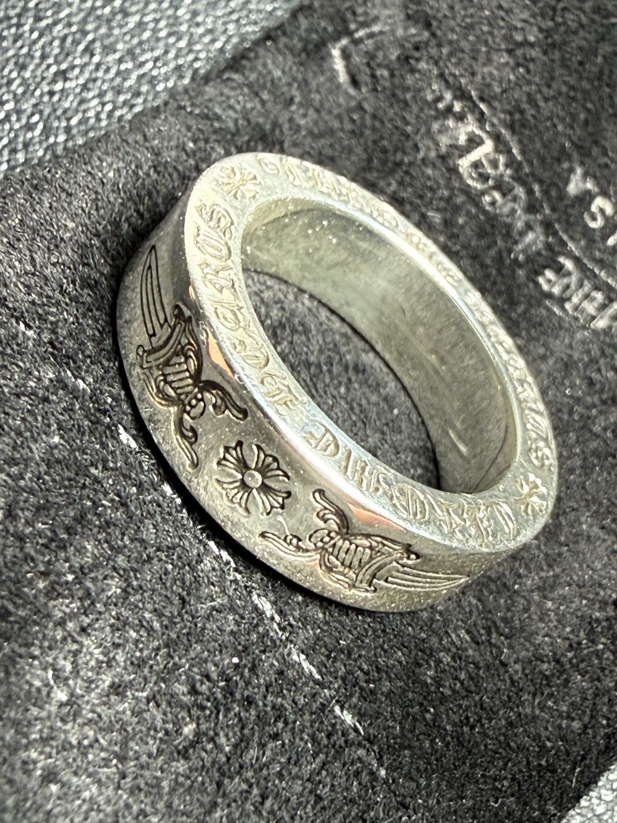 Chrome Hearts Brand New Chrome Hearts Dagger Plus Ring SIZE 6 Size ONE SIZE - 1 Thumbnail