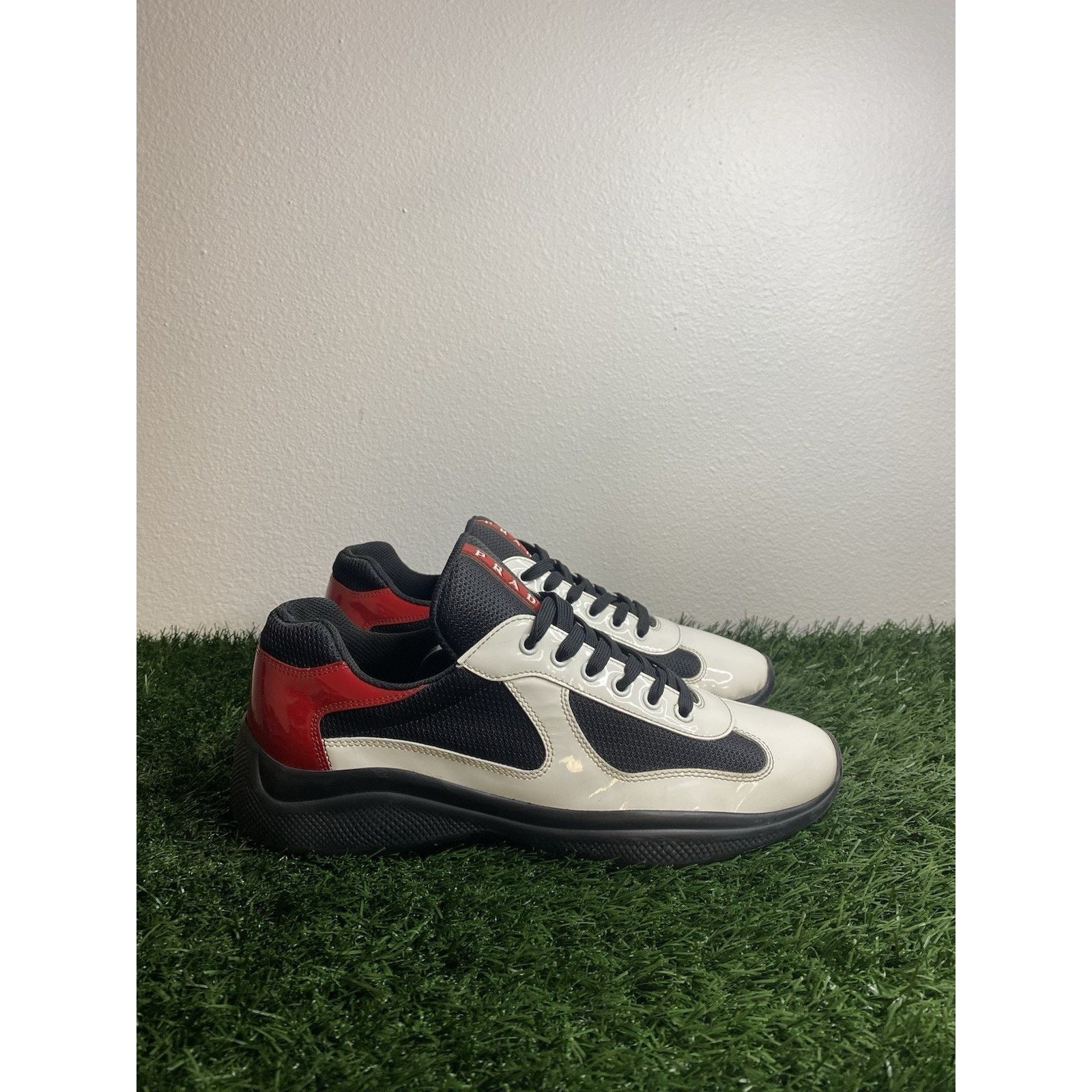 Prada Prada America's Cup 'White Red' | Size 7 UK | 8-8.5 US Size US 8 / EU 41 - 1 Thumbnail