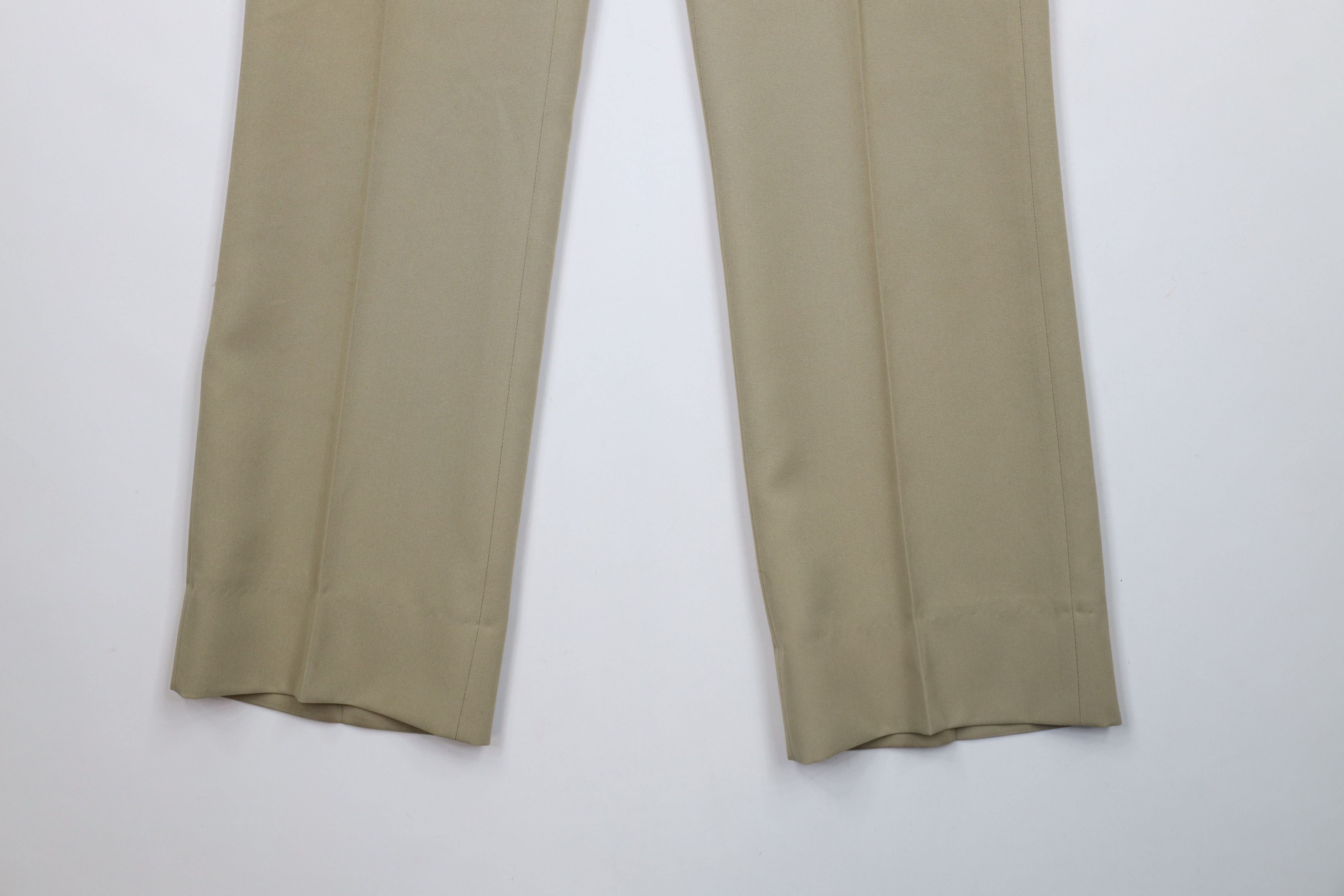 Vintage Vintage 70s Streetwear Knit Flared Wide Leg Chino Pants USA Size US 31 - 4 Thumbnail