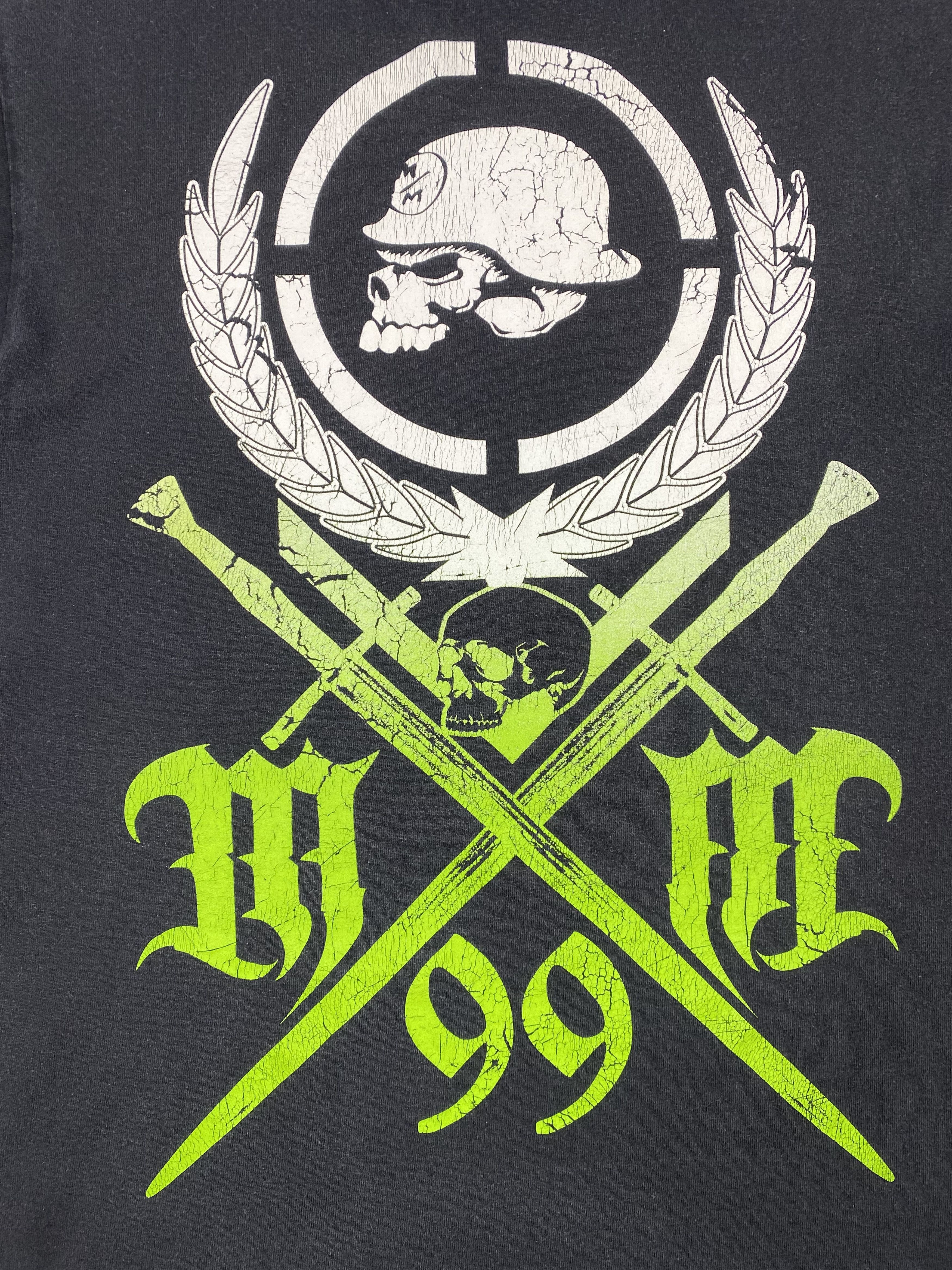 Band Tees Vintage Metal Mulisha Big Logo Skull Graphic y2k T Shirt Size US L / EU 52-54 / 3 - 6 Thumbnail